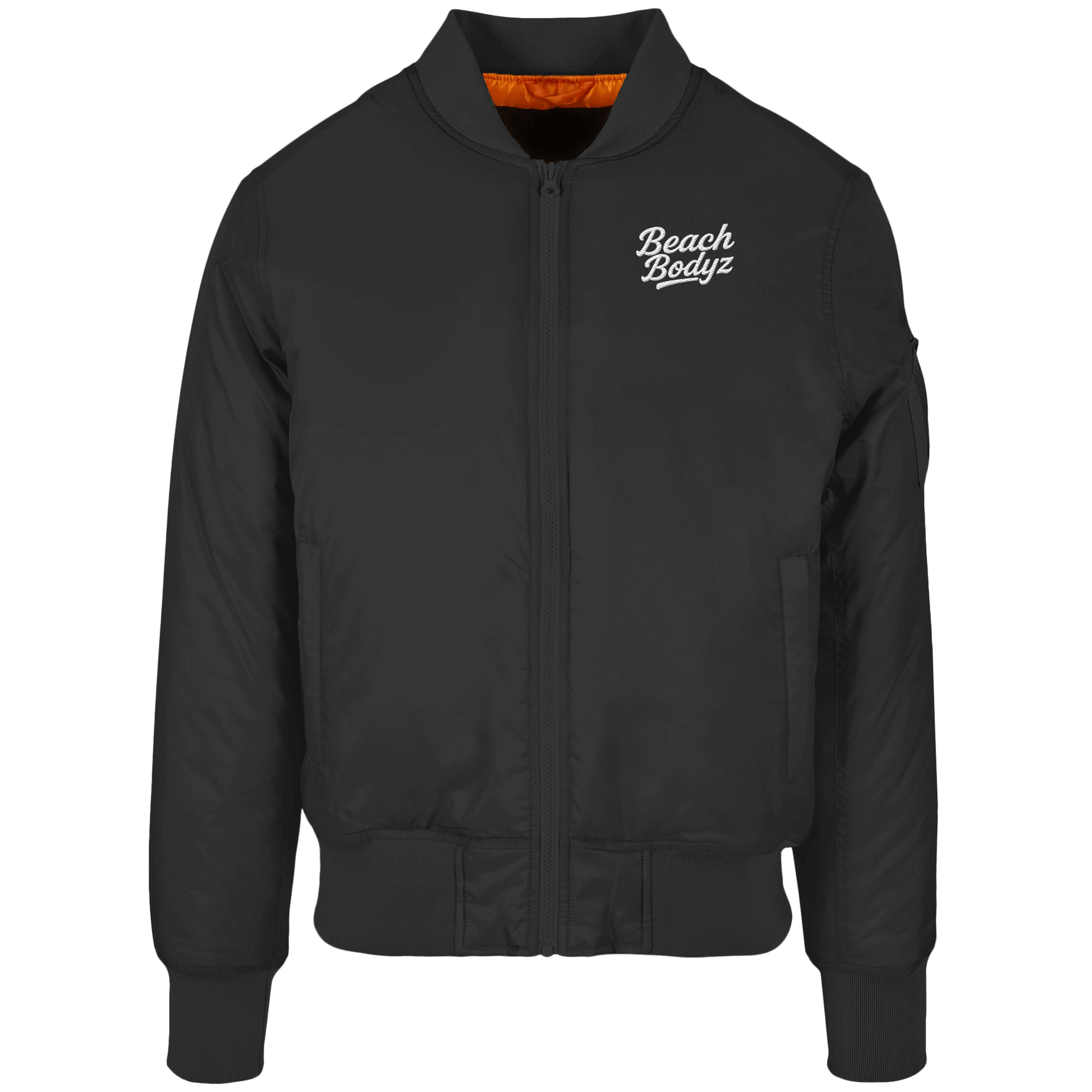 BeachBodyz - Bomber Jacke Ansicht - Bomber Jacket Streetwear BeachBodyz