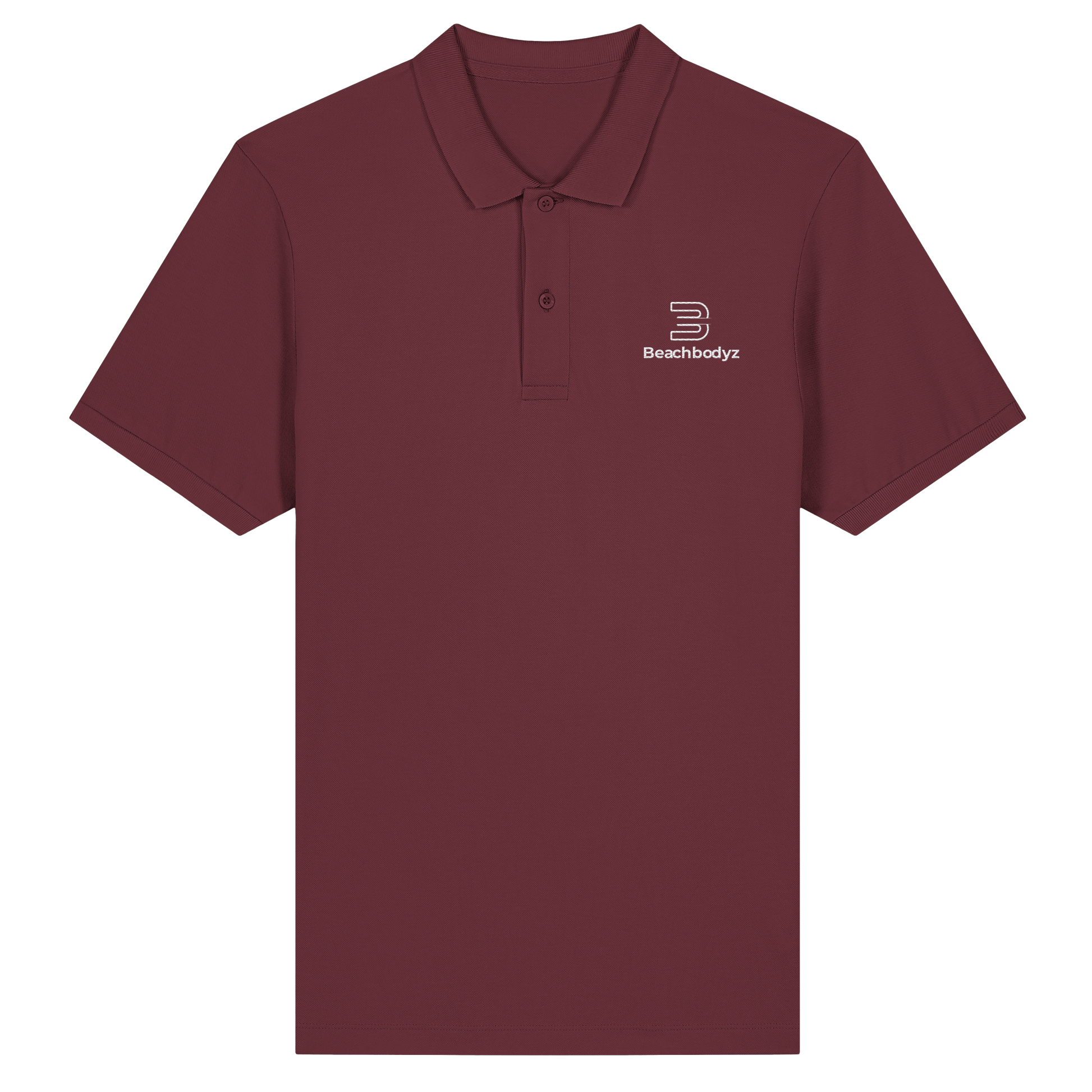 Exclusiv - Fitted Poloshirt (stick) Ansicht - T-Shirt Streetwear BeachBodyz