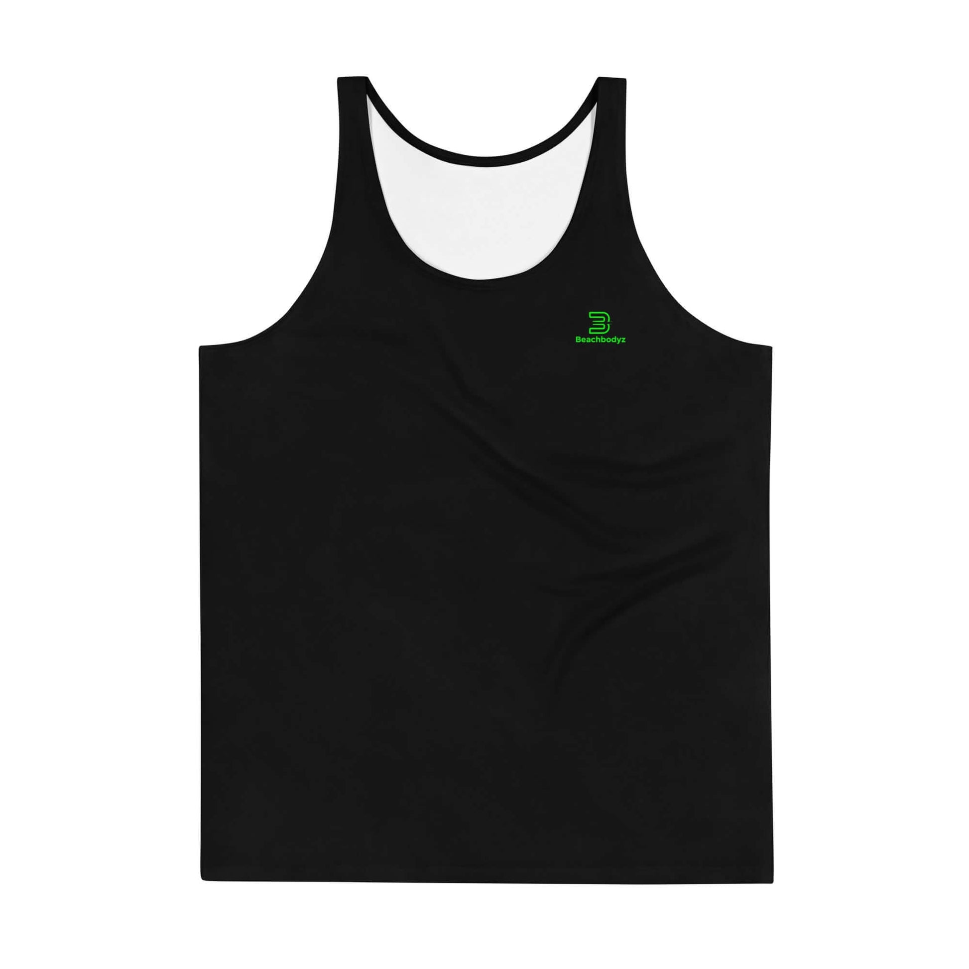 Tanktop Unisex „Green Icon“ – Leicht & Modern | BeachBodyz® Detail - T-Shirt BeachBodyz Deutschland