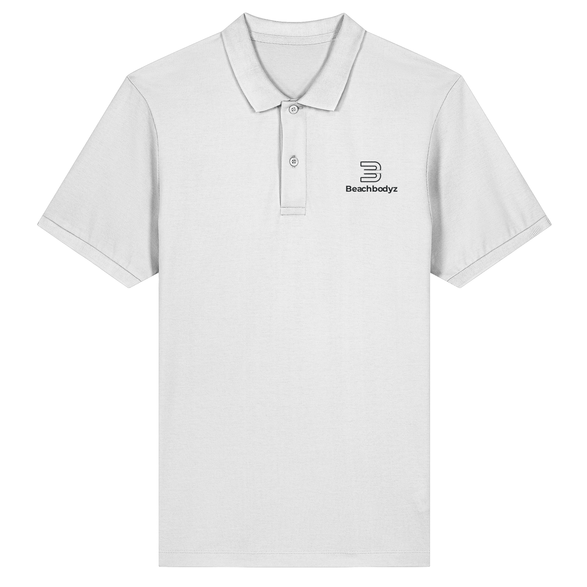 Premium - Fitted Poloshirt (stick) Bild 4 - BeachBodyz T-Shirt Deutschland