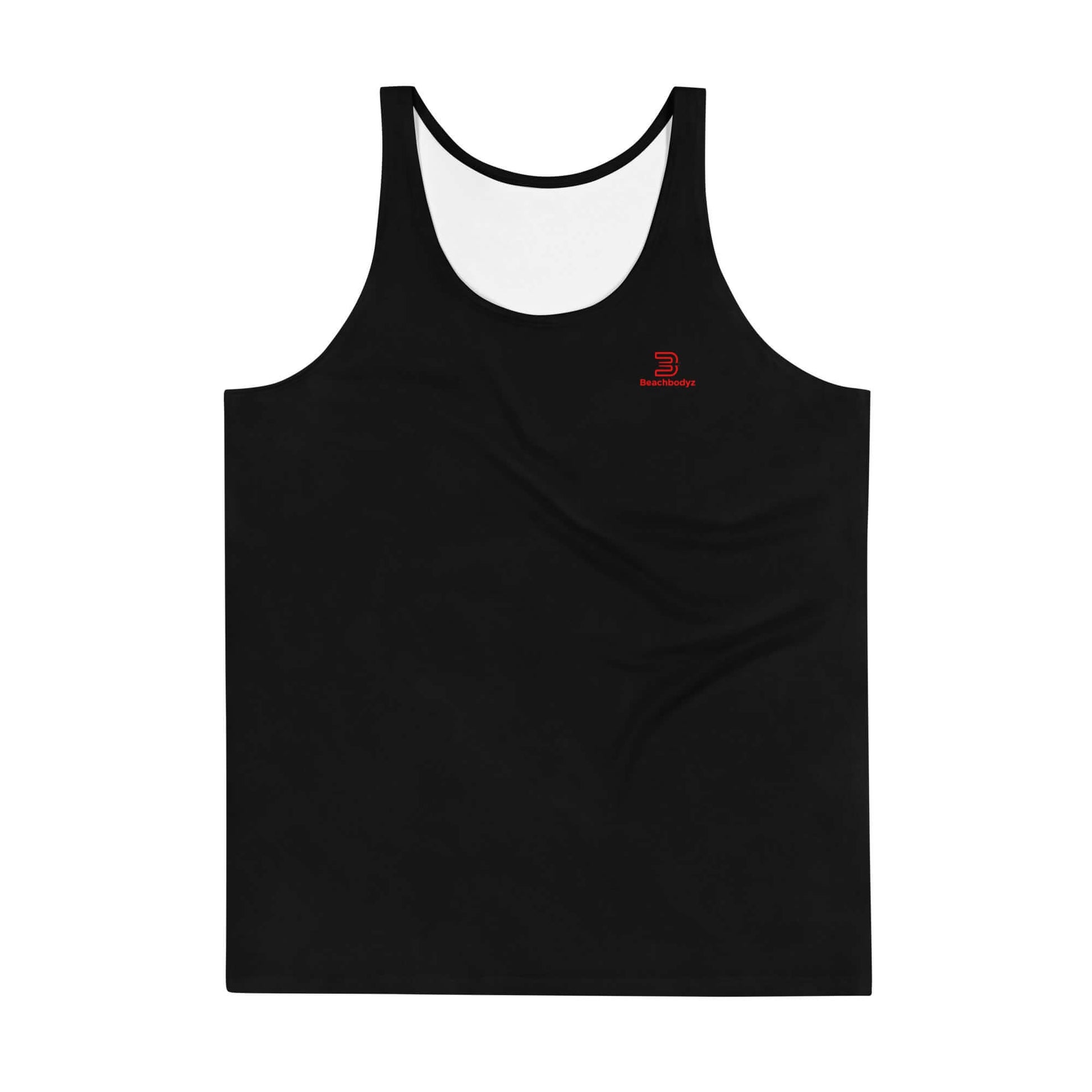 Unisex Tanktop „Red Icon“ – Atmungsaktiv & Bold | BeachBodyz® Ansicht - T-Shirt Streetwear BeachBodyz