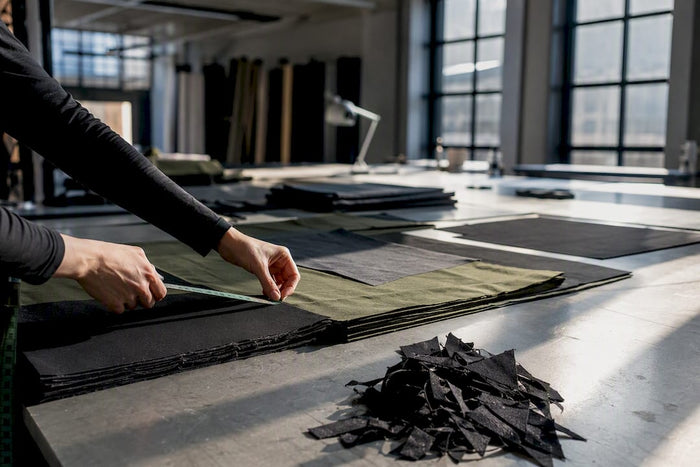 Textilproduktion im Atelier bedarfsorientiert