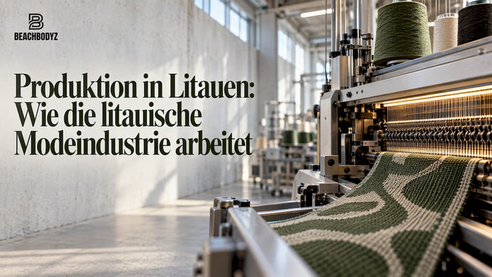 Automatisierte Textilfertigung in einer litauischen Fabrik