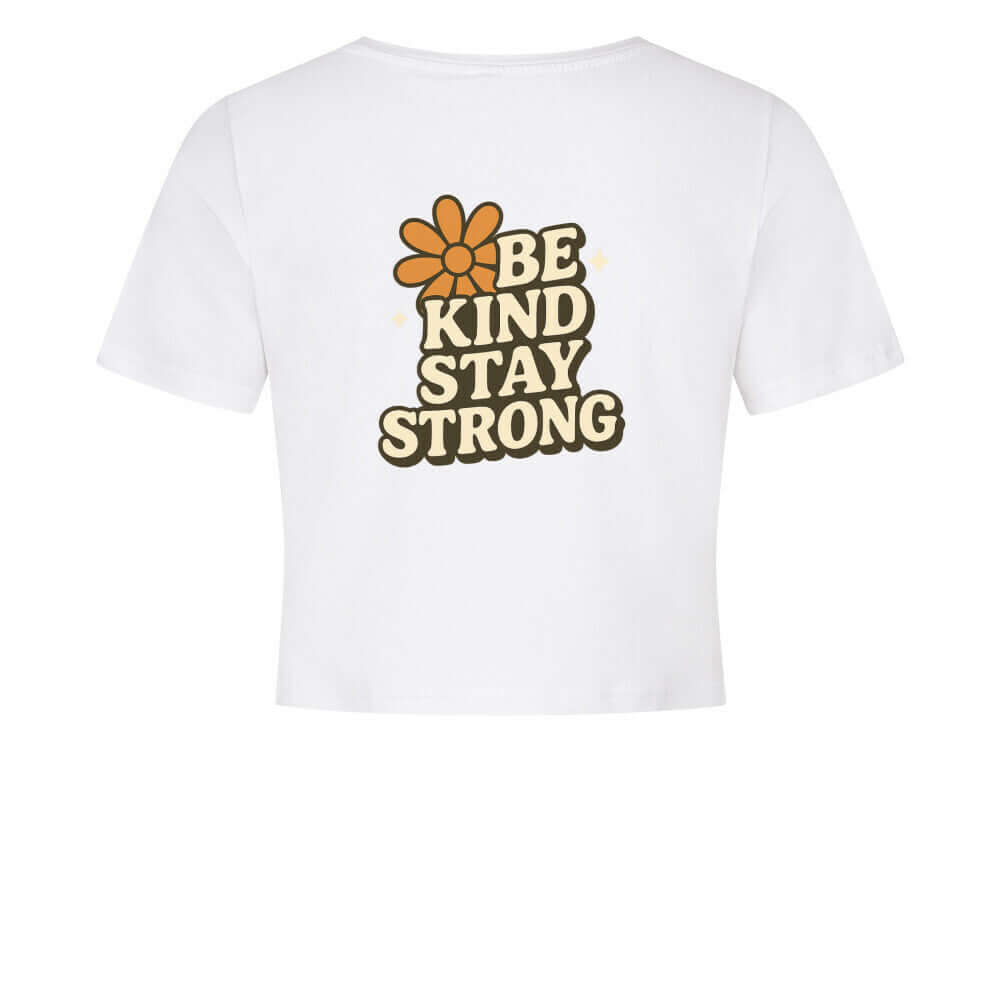 Be Kind Ladies Cropped T-shirt - T-Shirt BeachBodyz Streetwear Deutschland kaufen