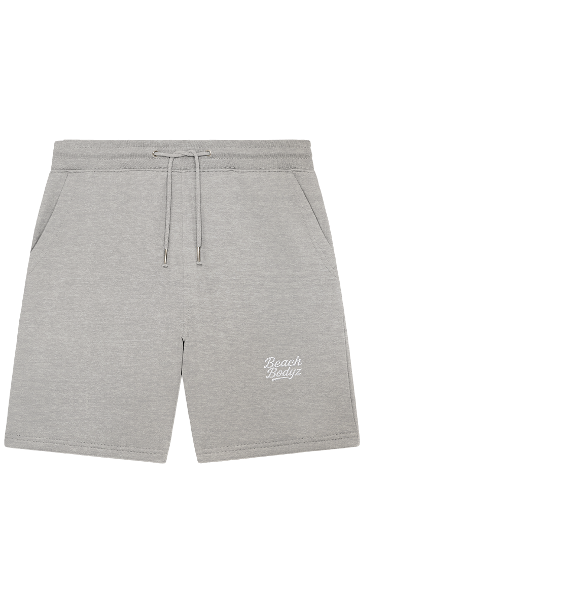BeachBodyz - Bio Jogger Shorts für Urbaner Stil Erlebe urbanen Komfort mit BeachBodyz Bio Jogger Shorts. Stylisch, nachhaltig und einzigartig bestickt. Entfache deine Kreativität! Shorts Hosen rabatt Hochwertig Nachhaltig Bio Baumwolle Made in Germany Ang