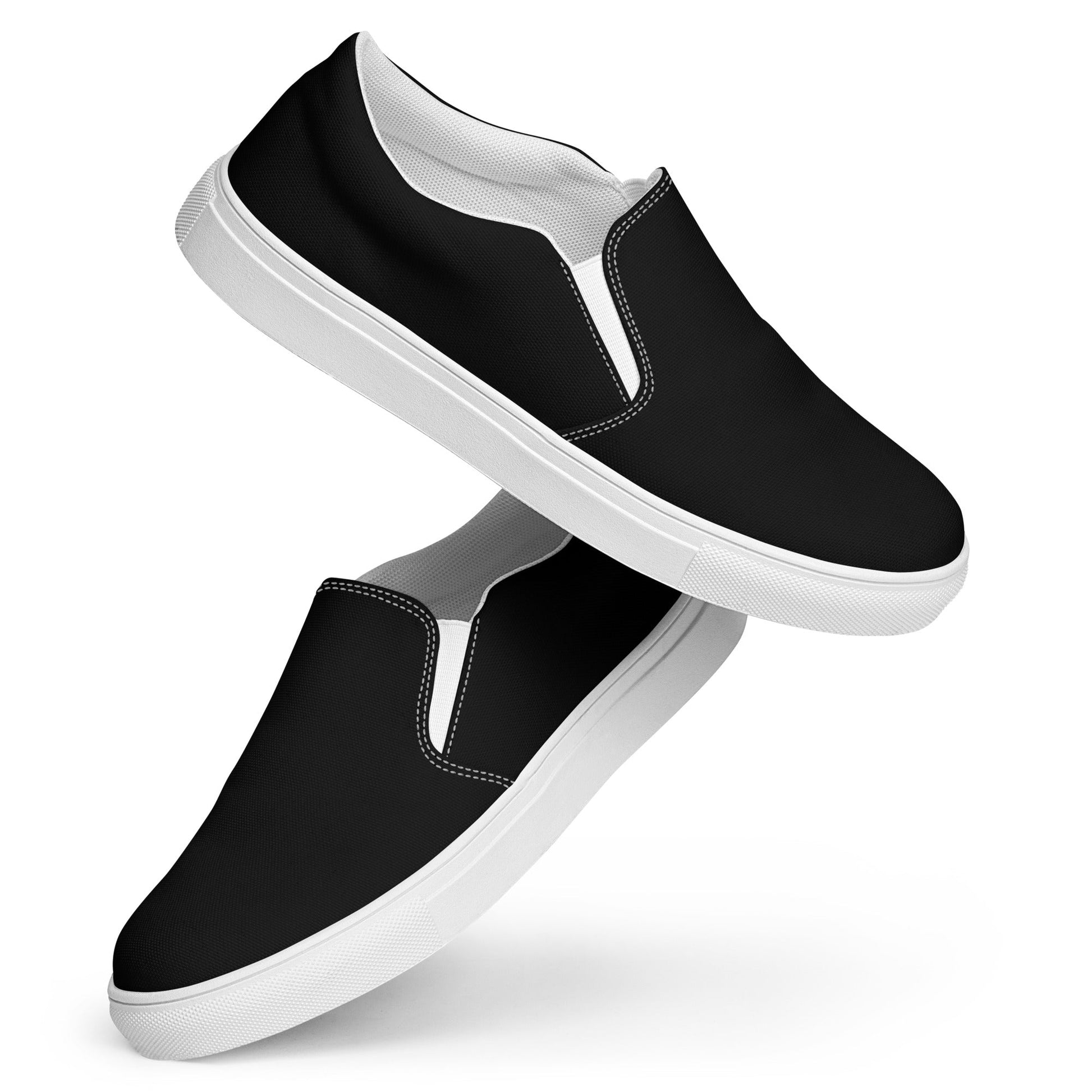 Block Hustler-Canvas schuhe - Entdecke die stilvollen Herren-Canvas-Slipper für optimalen Komfort und einfache Anpassung.
