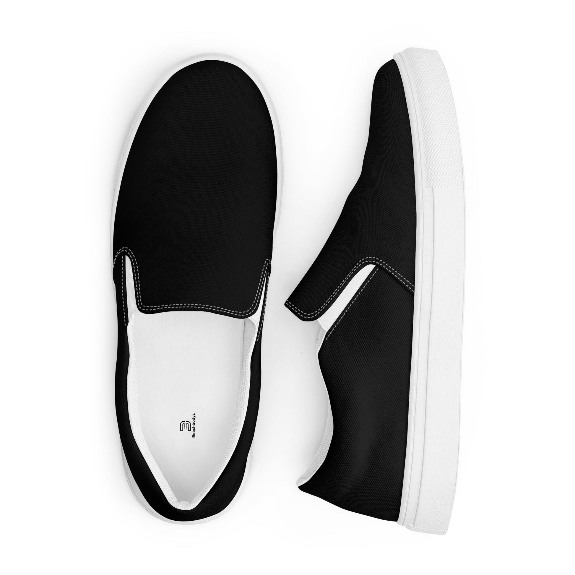 Block Hustler-Canvas schuhe - Entdecke die stilvollen Herren-Canvas-Slipper für optimalen Komfort und einfache Anpassung.