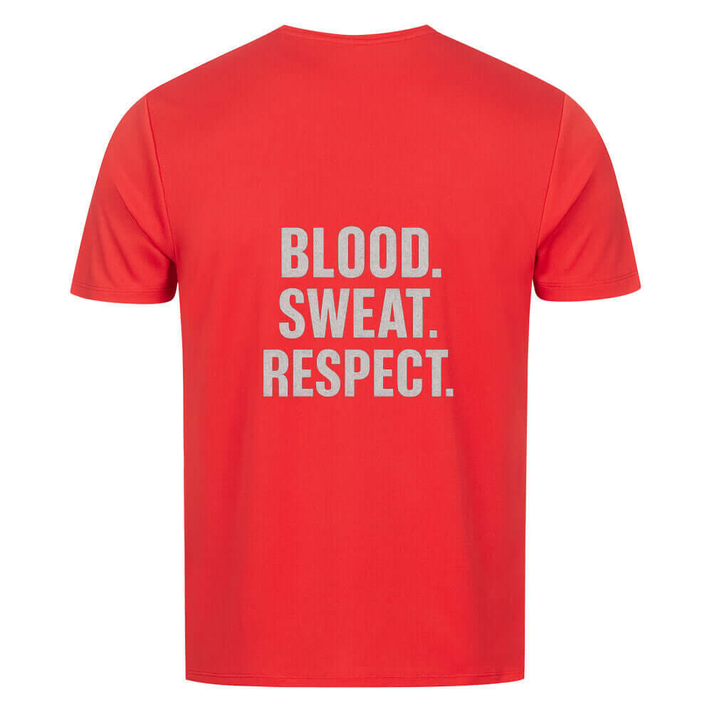 Blood Sweat Respect - Sport T Shirt Bild 5 - BeachBodyz T-Shirt Deutschland