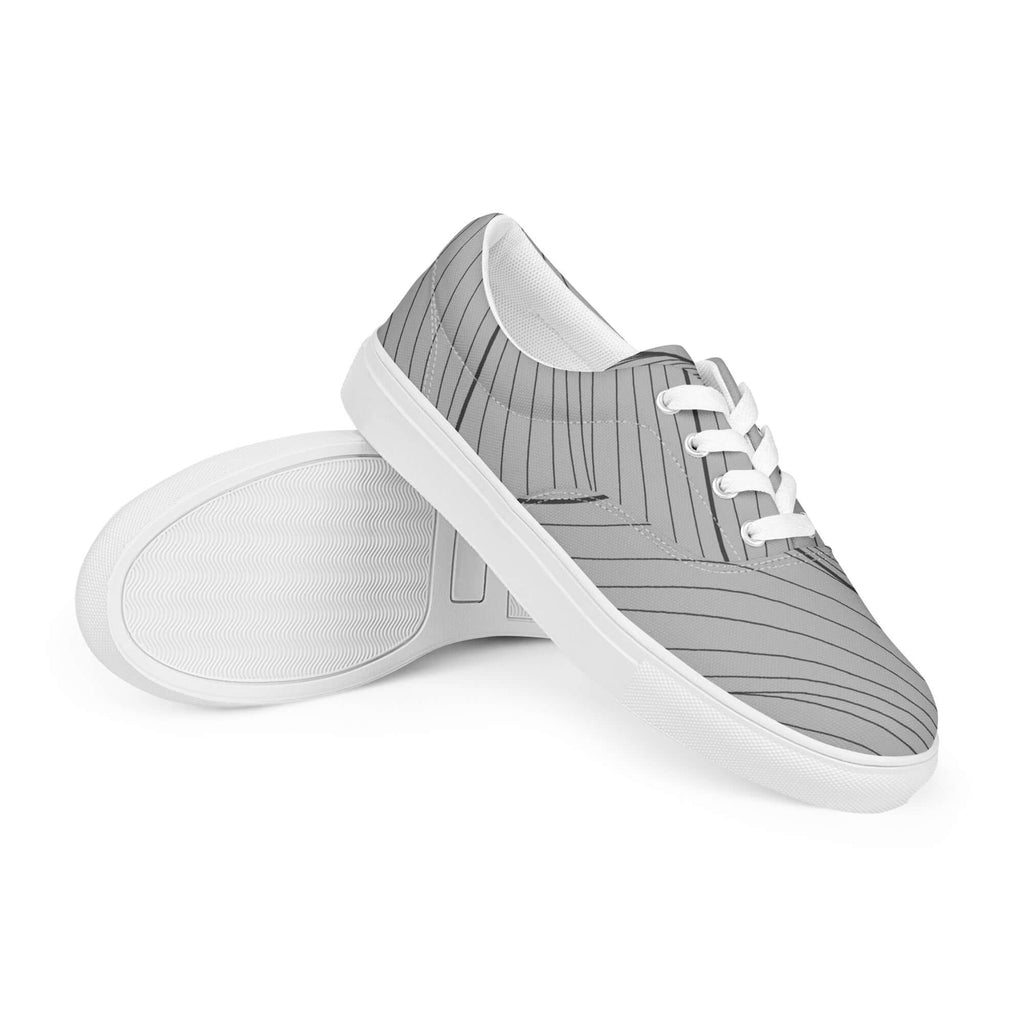 Crimson Vortex-Canvas Schuhe Ansicht - Canvas Schuhe Streetwear BeachBodyz