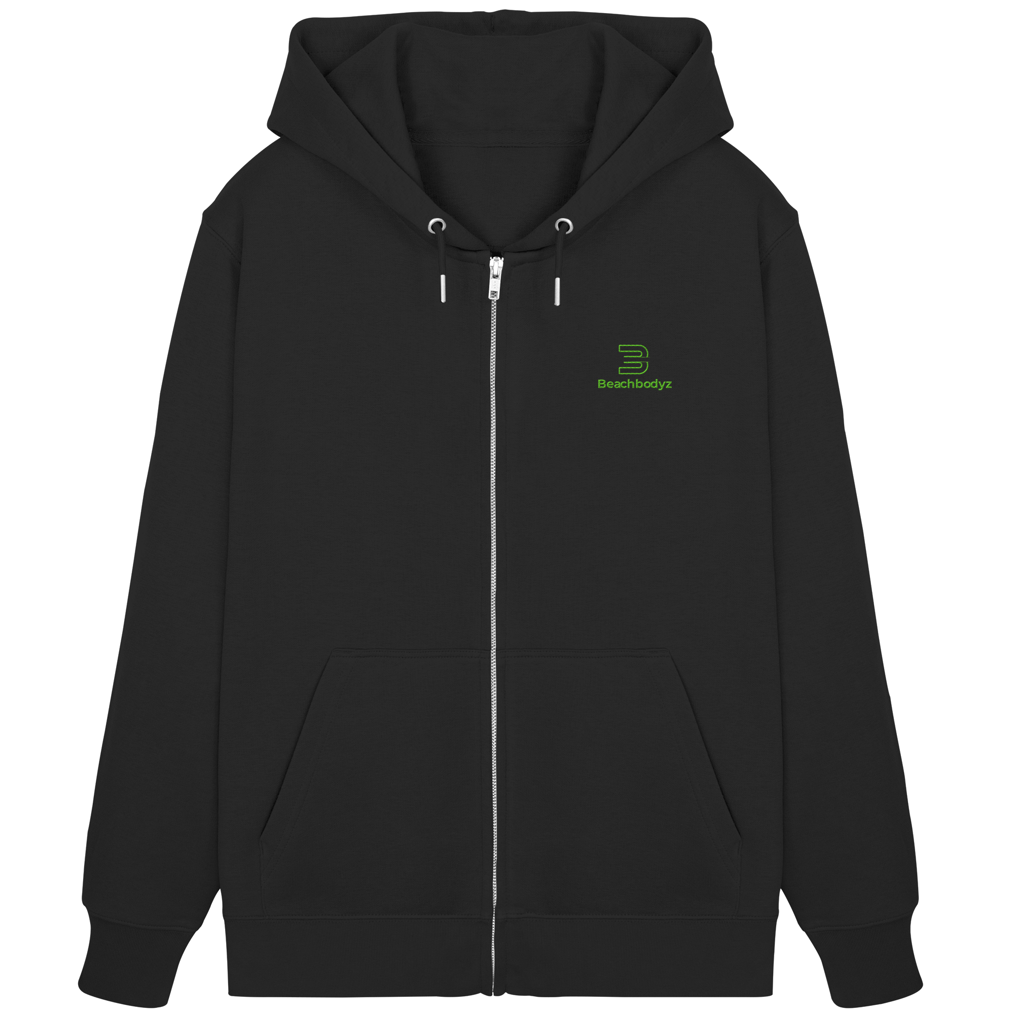 Housemark - Zipper (Stick) Ansicht - Zipper Hoodie Streetwear BeachBodyz