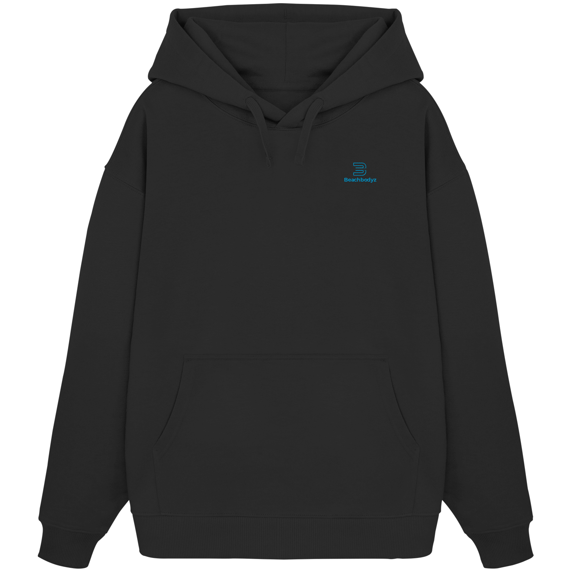 Power - Oversize Hoodie (Stick) Ansicht - Hoodie Streetwear BeachBodyz
