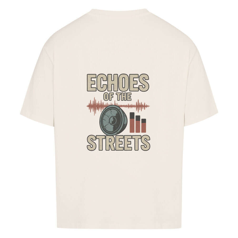 Echoes Of The Streets-VACANCY Oversize Shirt Ansicht - T-Shirt Streetwear BeachBodyz