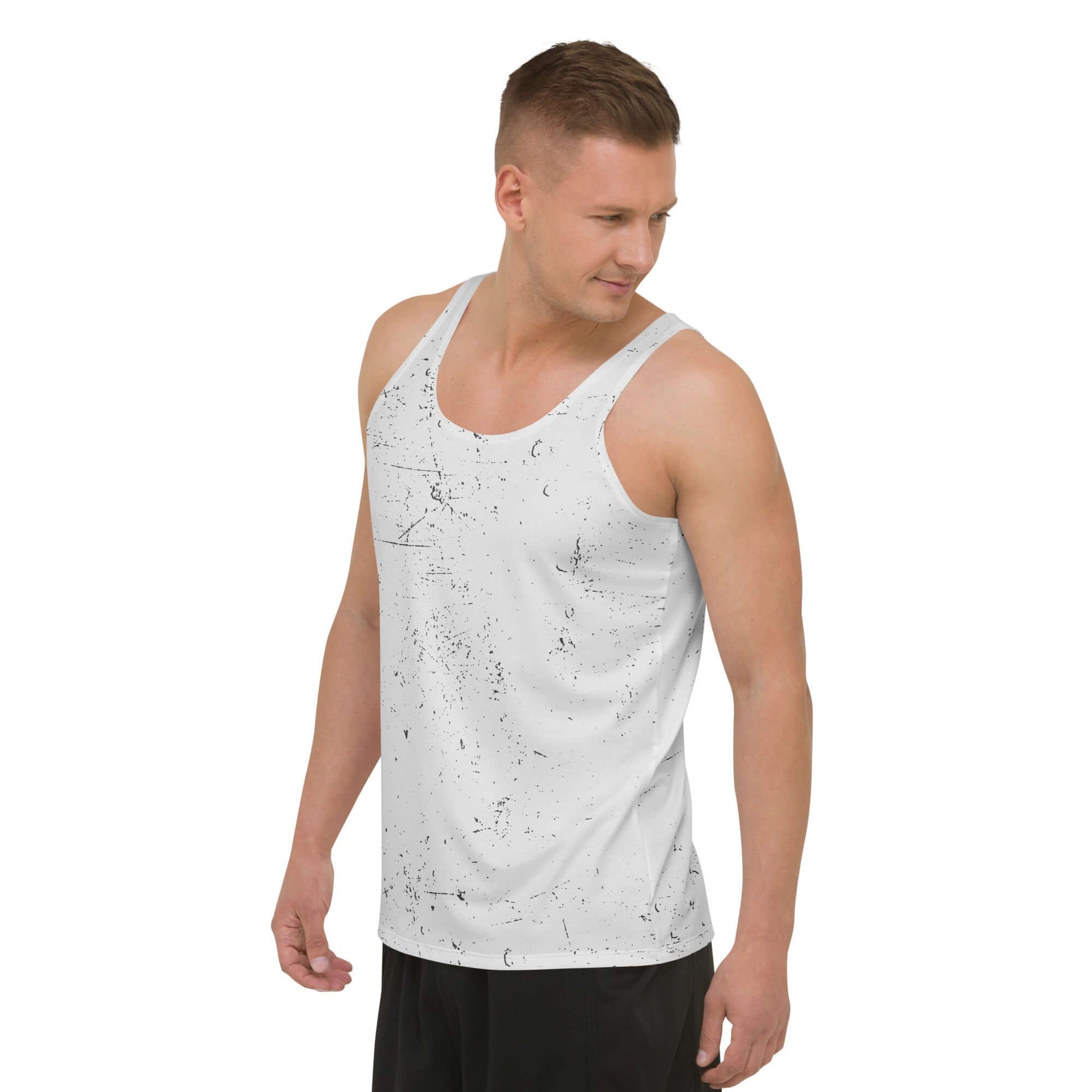 Unisex Tanktop „Enduro Flow“ – Für Ausdauer & Style | BeachBodyz® Detail - T-Shirt BeachBodyz Deutschland
