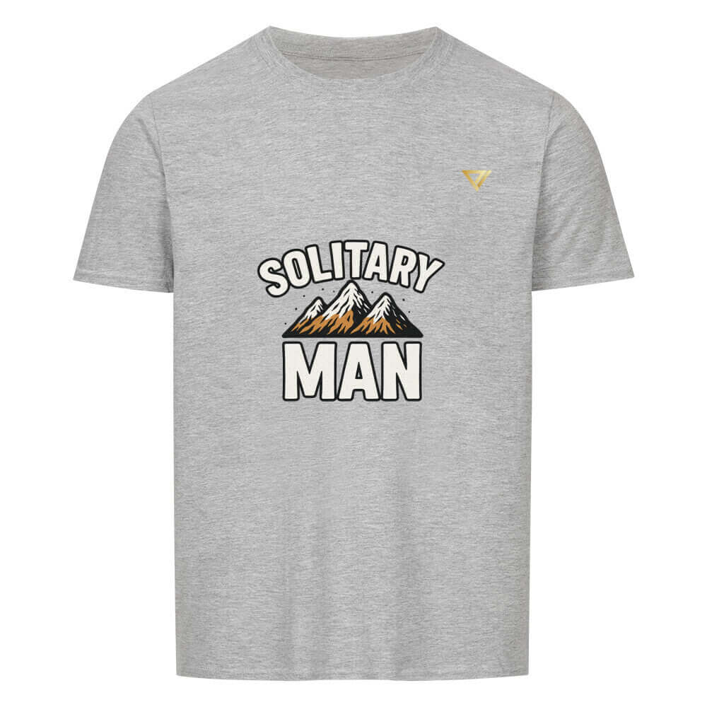 Solitary Man - Basic Shirt Ansicht - T-Shirt Streetwear BeachBodyz