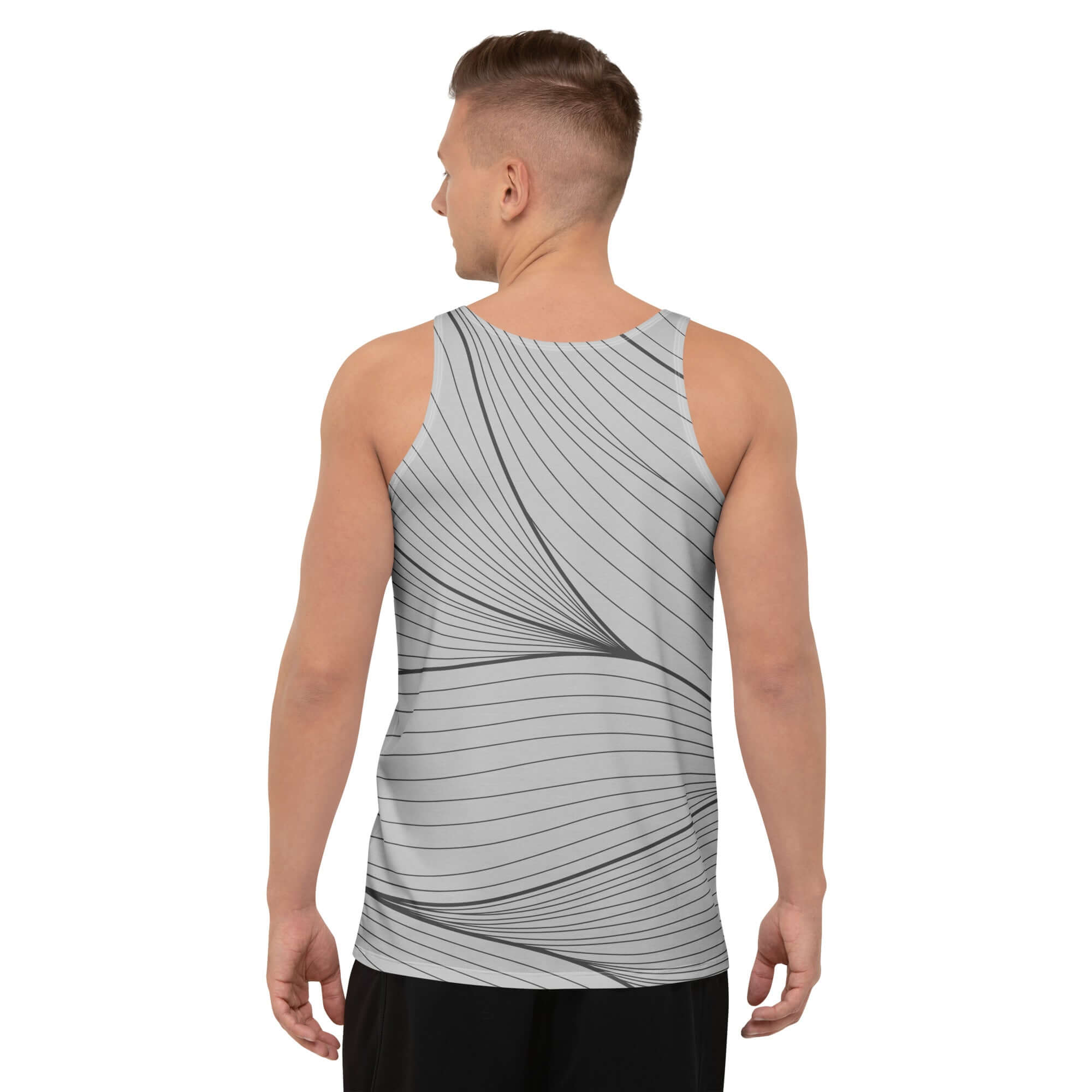 Unisex Tanktop „Vortex Spin“ – Dynamik trifft Style | BeachBodyz® - T-Shirt BeachBodyz Streetwear Deutschland kaufen