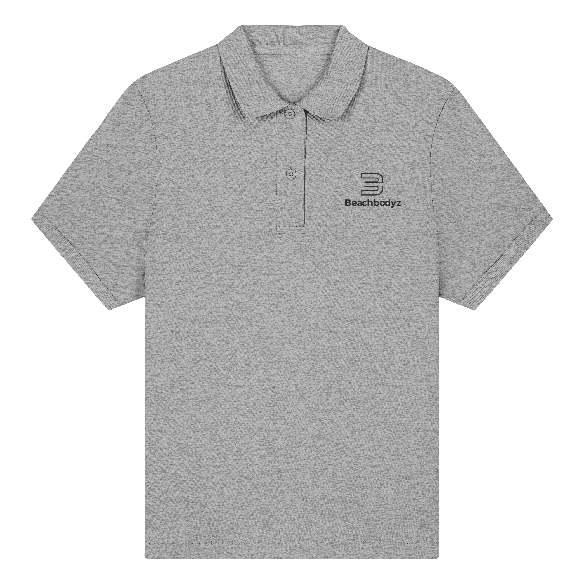 Premium - Damen Fitted Poloshirt (stick) Detail - T-Shirt BeachBodyz Deutschland