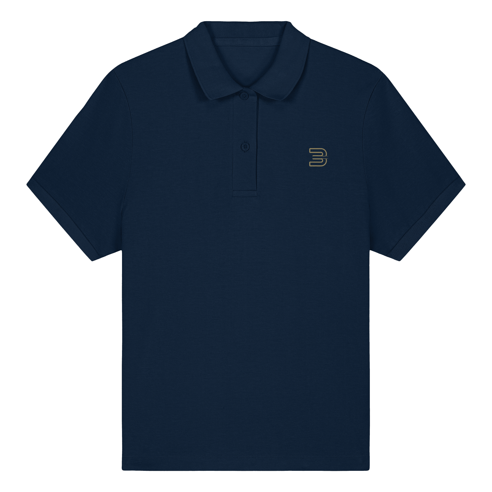 Iconic - damen Fitted Poloshirt (stick) Bild 4 - BeachBodyz T-Shirt Deutschland