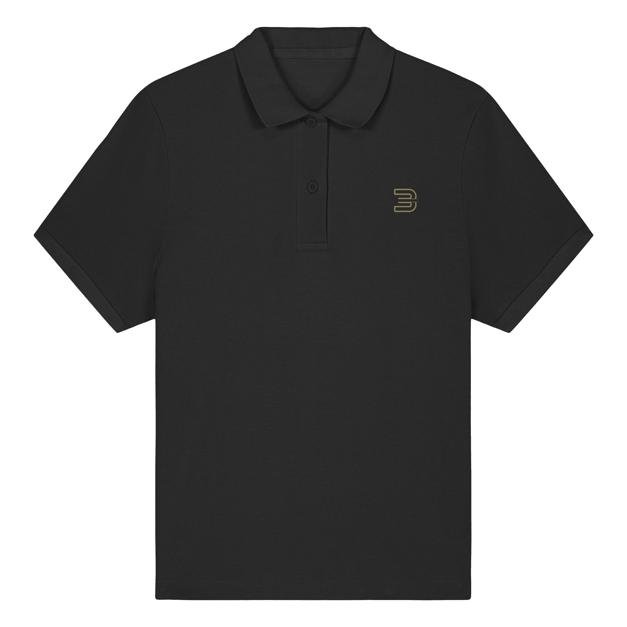 Iconic - damen Fitted Poloshirt (stick) Bild 5 - BeachBodyz T-Shirt Deutschland
