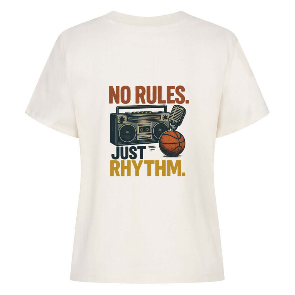 No Rules - Damen Shirt Ansicht - T-Shirt Streetwear BeachBodyz