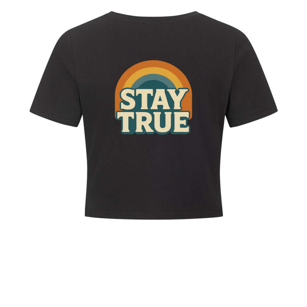 Stay True - Cropped Tee Bild 4 - BeachBodyz T-Shirt Deutschland