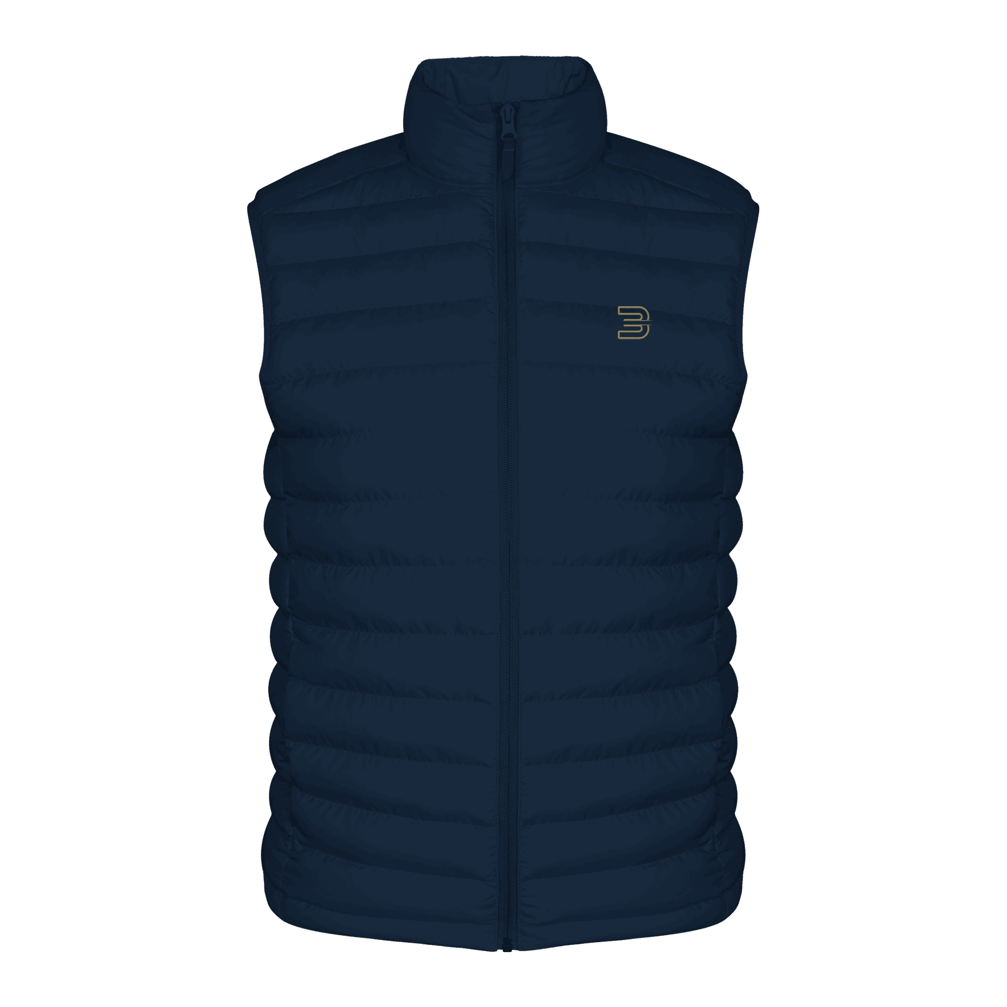 Iconic - Warme Weste Ansicht - Zipper Hoodie Streetwear BeachBodyz