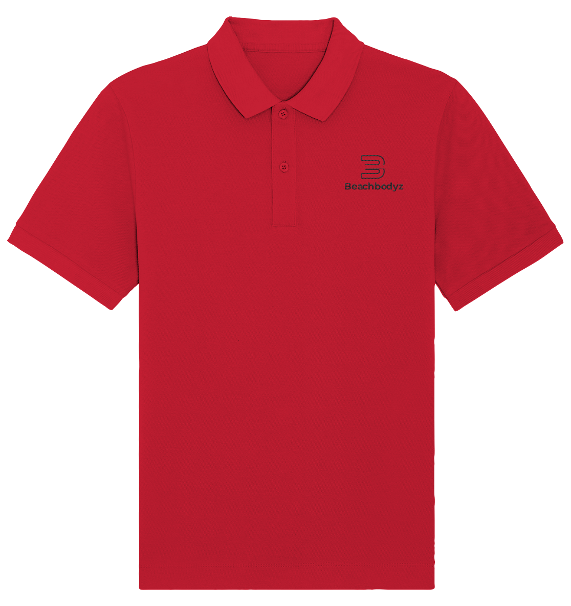 Premium - Poloshirt (Stick) Ansicht - T-Shirt Streetwear BeachBodyz