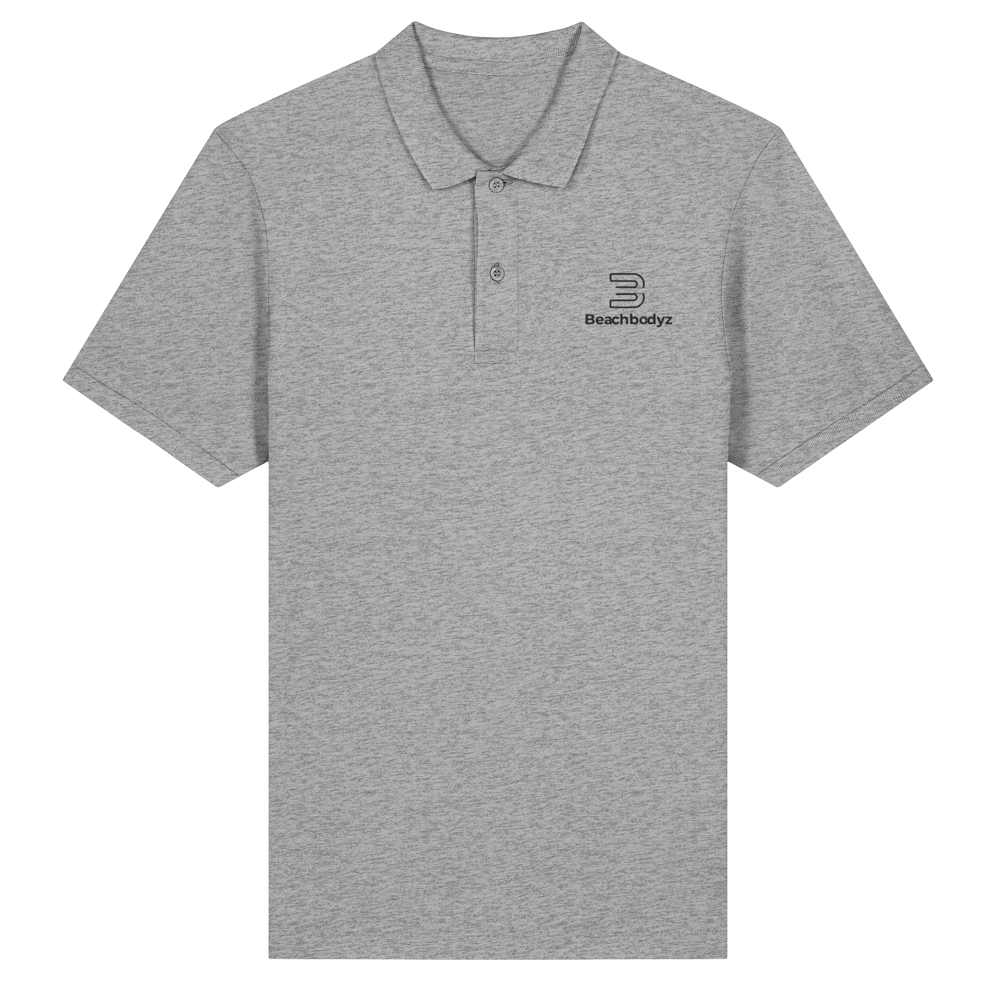 Premium - Fitted Poloshirt (stick) Ansicht - T-Shirt Streetwear BeachBodyz