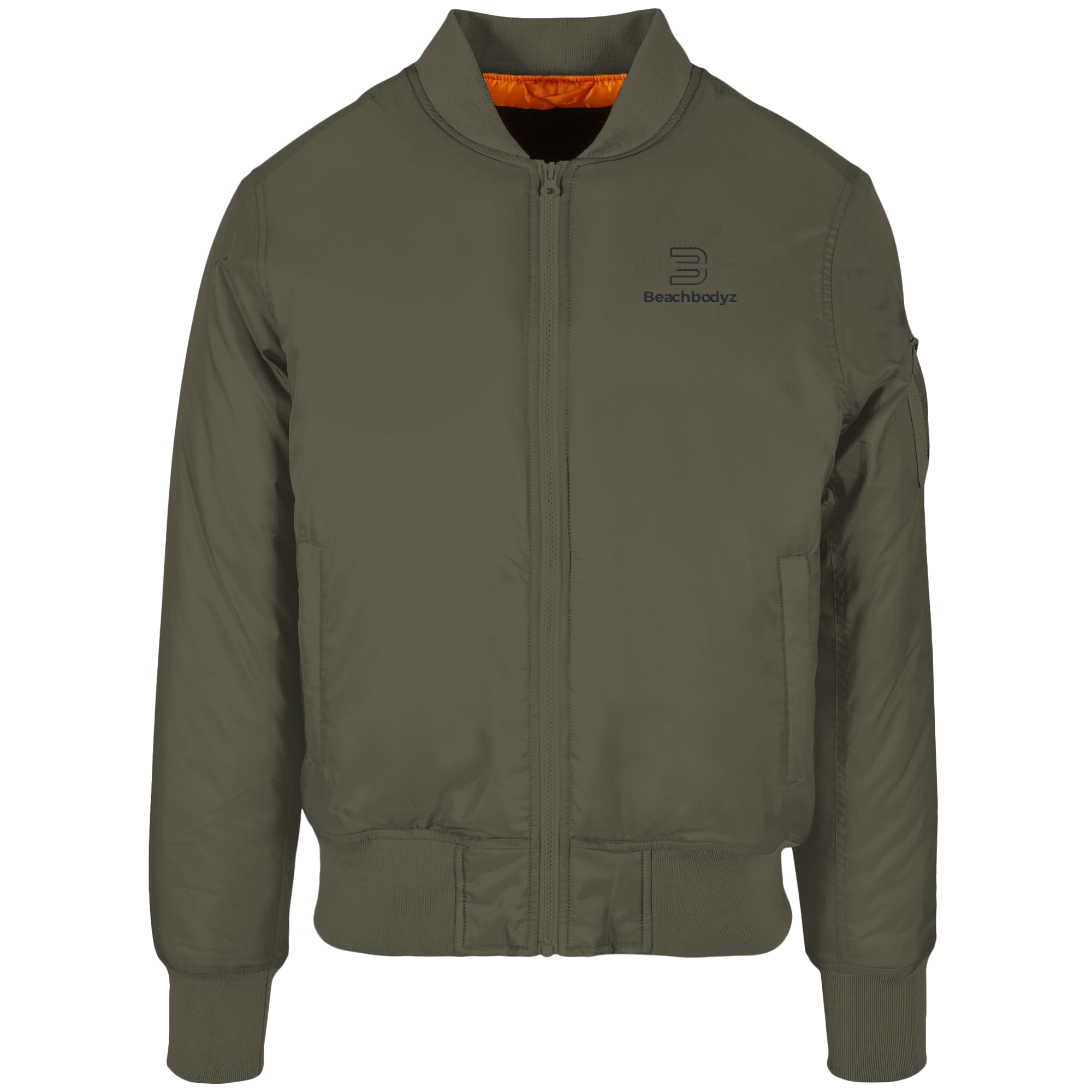 Premium - Bomber Jacke Detail - Bomber Jacket BeachBodyz Deutschland