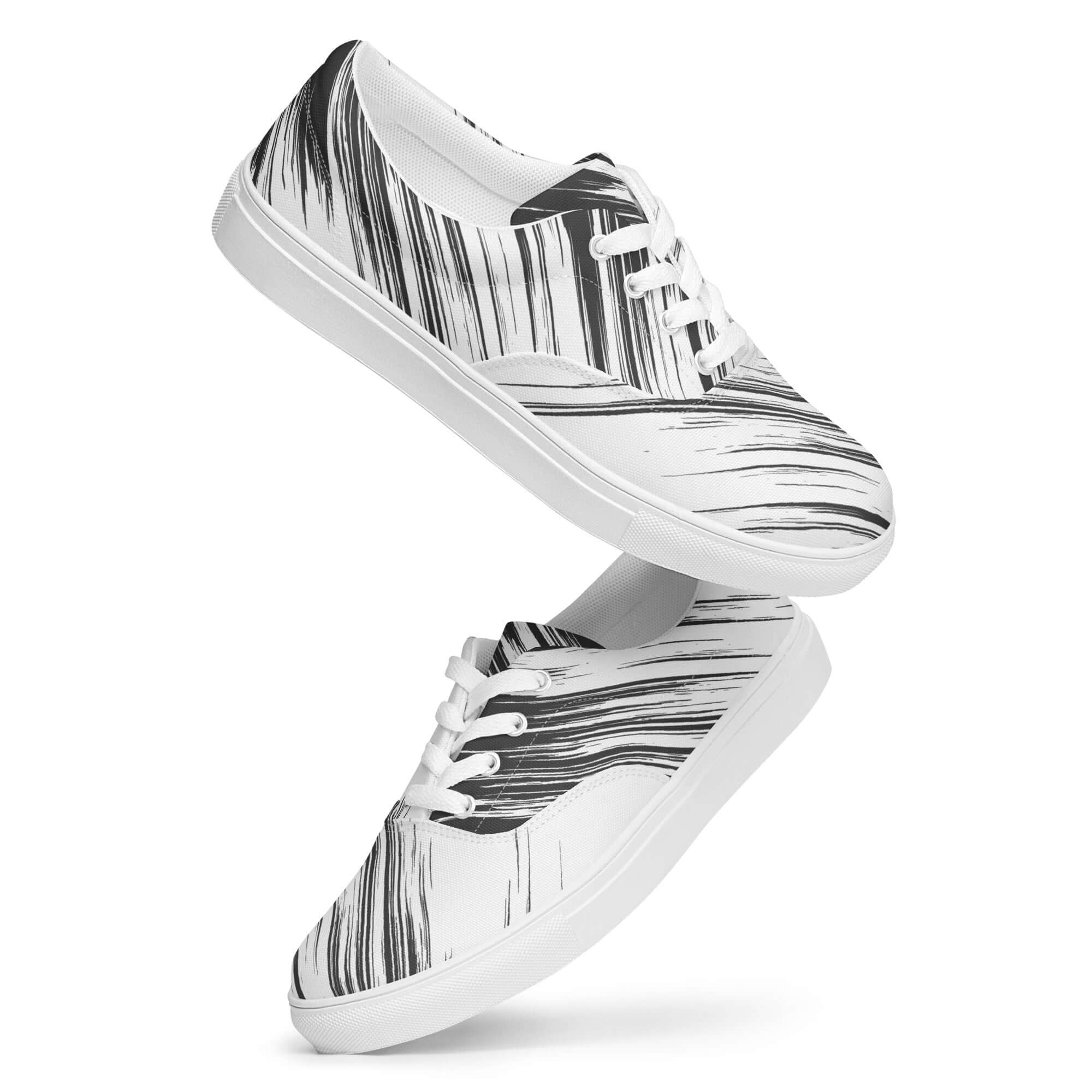 Titanium Luxe-Canvas Schuhe Ansicht - Canvas Schuhe Streetwear BeachBodyz