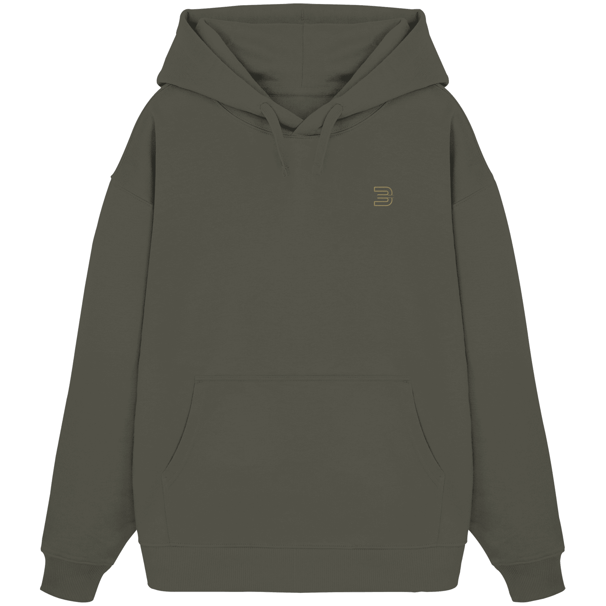 Iconic- unisex Oversize Hoodie (Stick) Detail - Hoodie BeachBodyz Deutschland