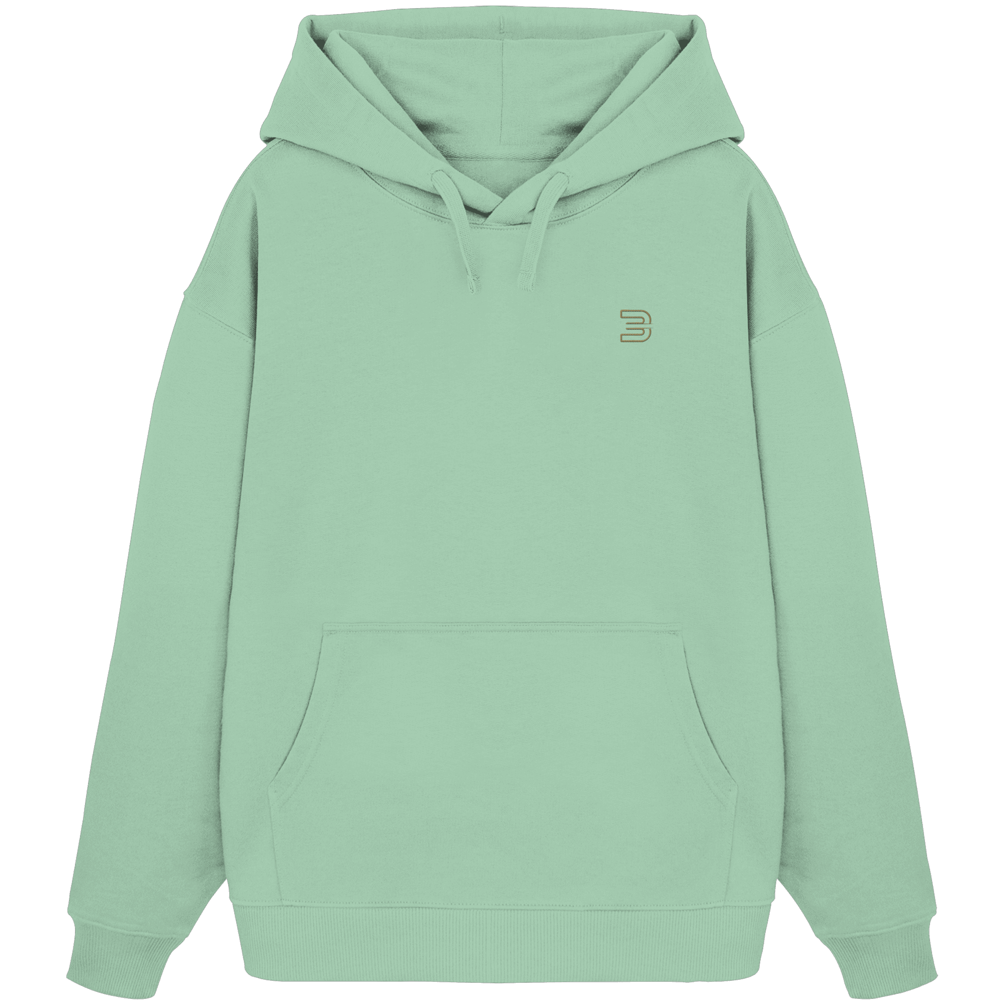 Iconic- unisex Oversize Hoodie (Stick) Ansicht - Hoodie Streetwear BeachBodyz