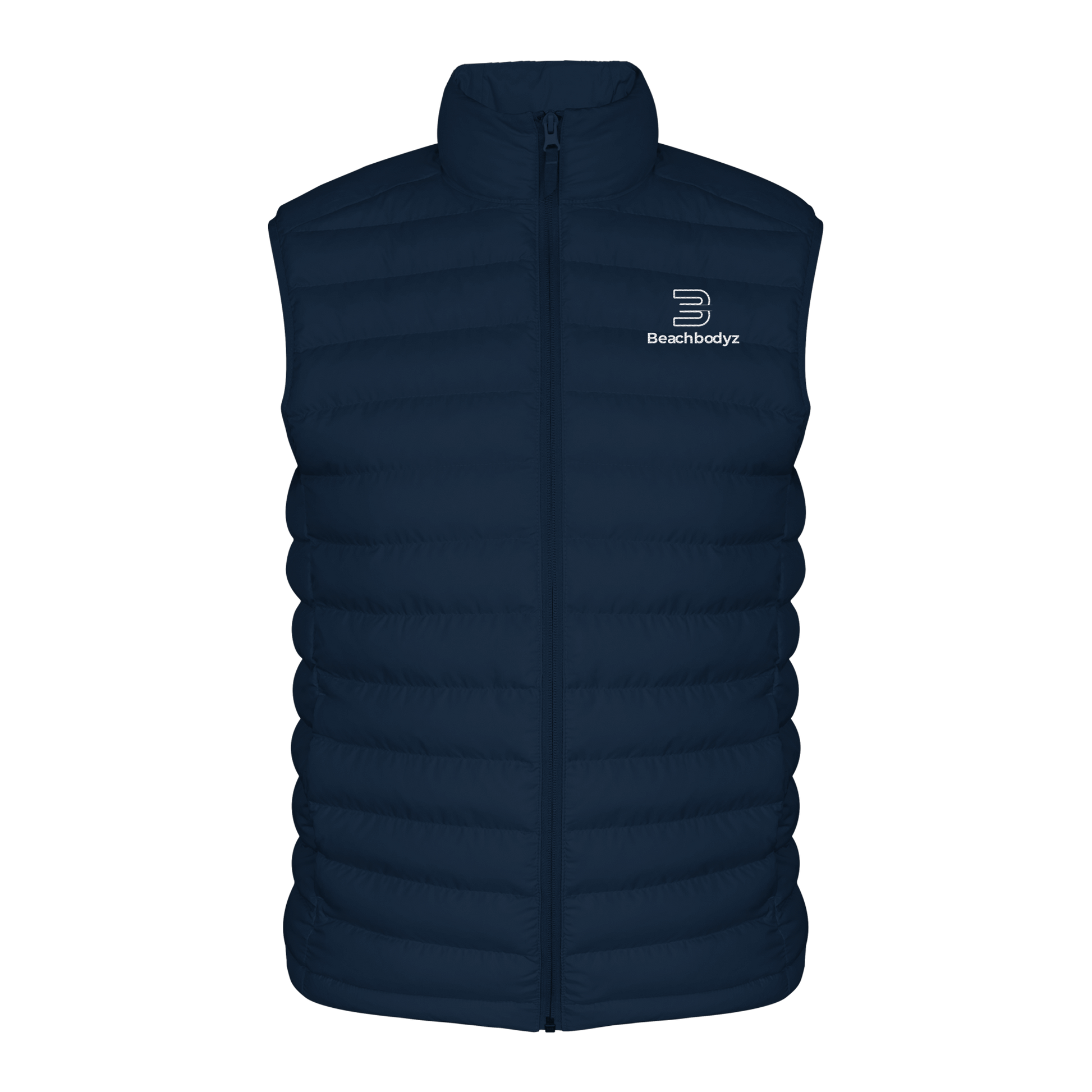 Exklusiv - Warme Weste Ansicht - Zipper Hoodie Streetwear BeachBodyz