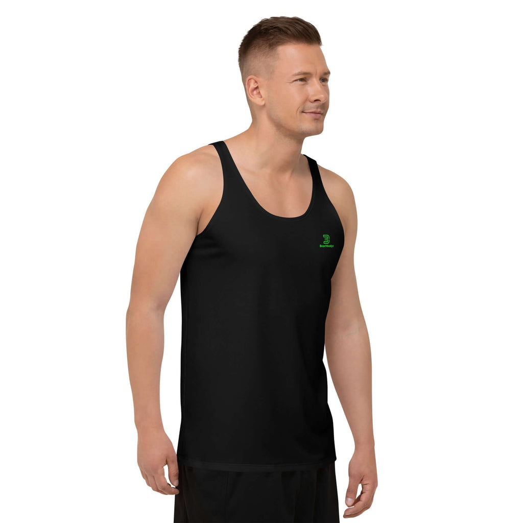 Tanktop Unisex „Green Icon“ – Leicht & Modern | BeachBodyz® - T-Shirt BeachBodyz Streetwear Deutschland kaufen