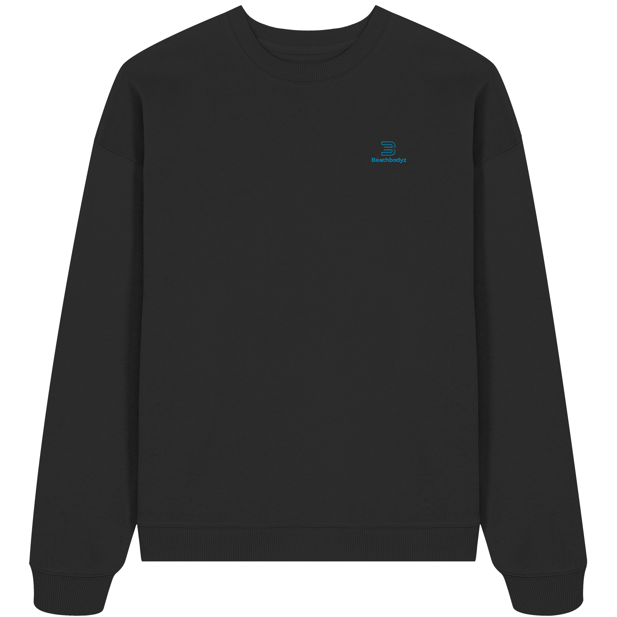 Power - Oversize Sweatshirt (Stick) Ansicht - T-Shirt Streetwear BeachBodyz