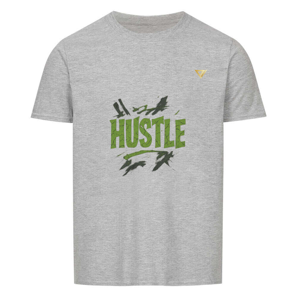 Basic Shirt „Hustle“ – Klar, Stark & Street | BeachBodyz® Ansicht - T-Shirt Streetwear BeachBodyz