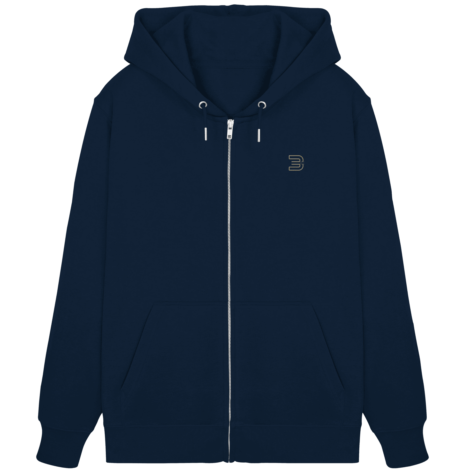Iconic - Organic Zipper (Stick) Detail - Zipper Hoodie BeachBodyz Deutschland