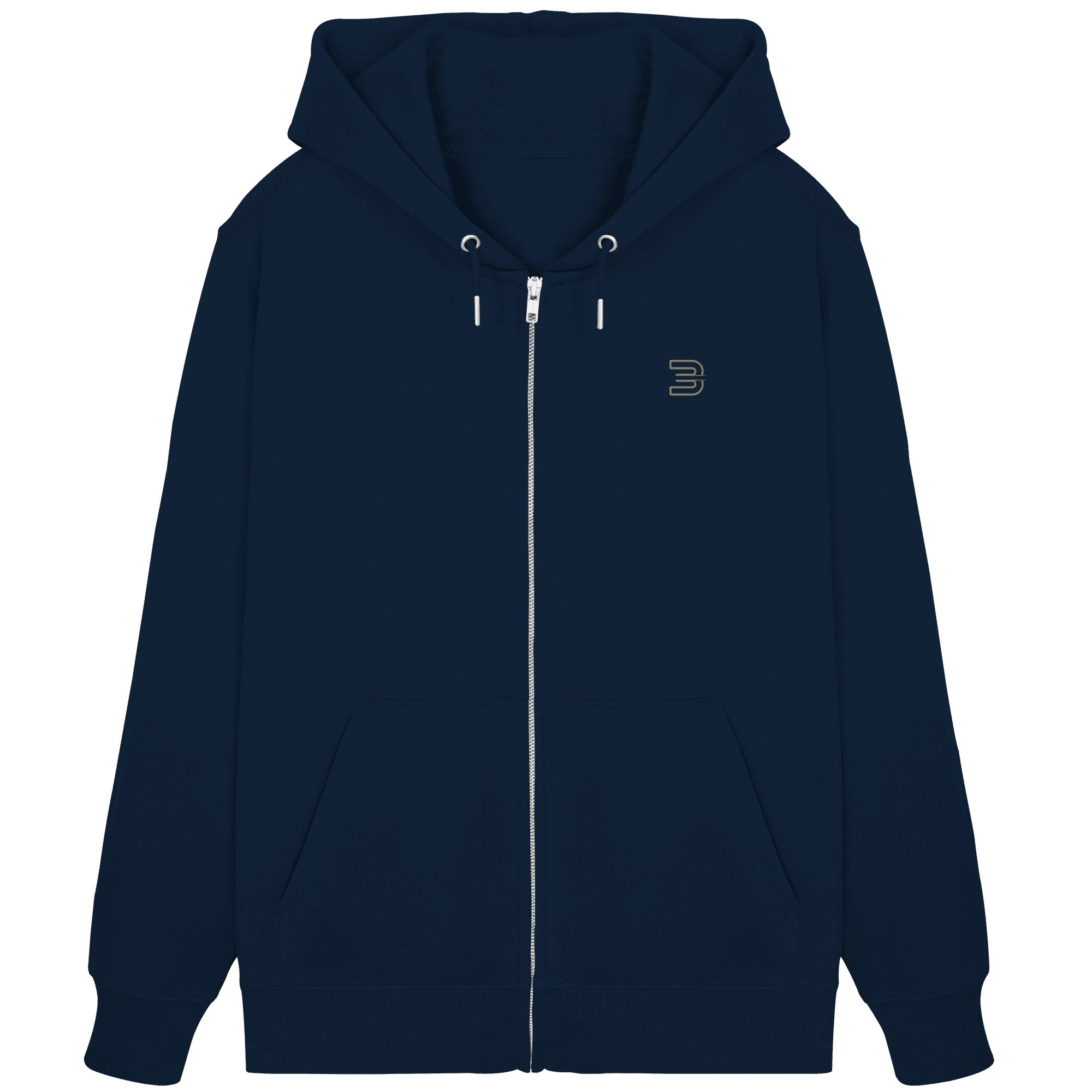 Iconic - Organic Zipper (Stick) Detail - Zipper Hoodie BeachBodyz Deutschland