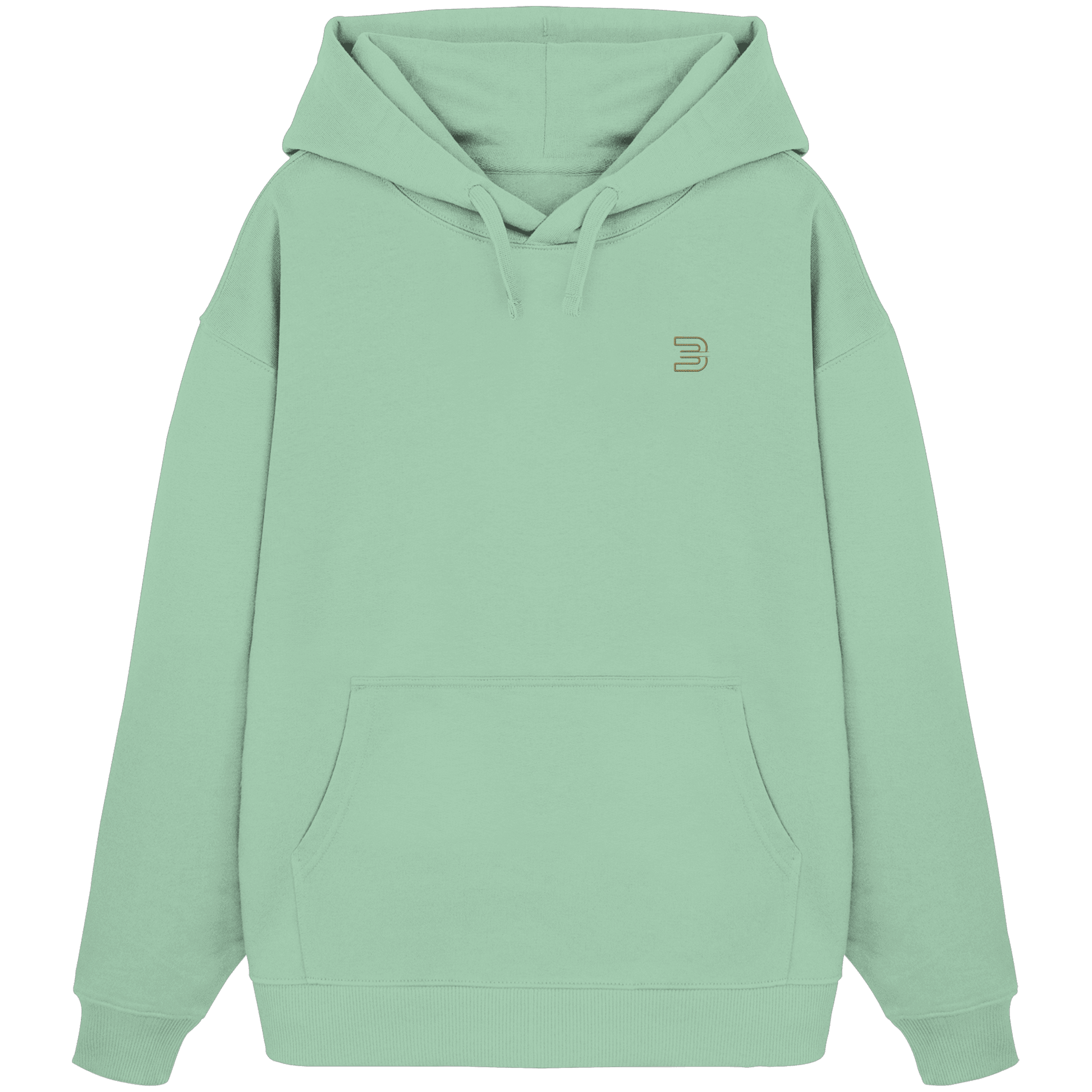 Iconic- unisex Oversize Hoodie (Stick) Ansicht - Hoodie Streetwear BeachBodyz