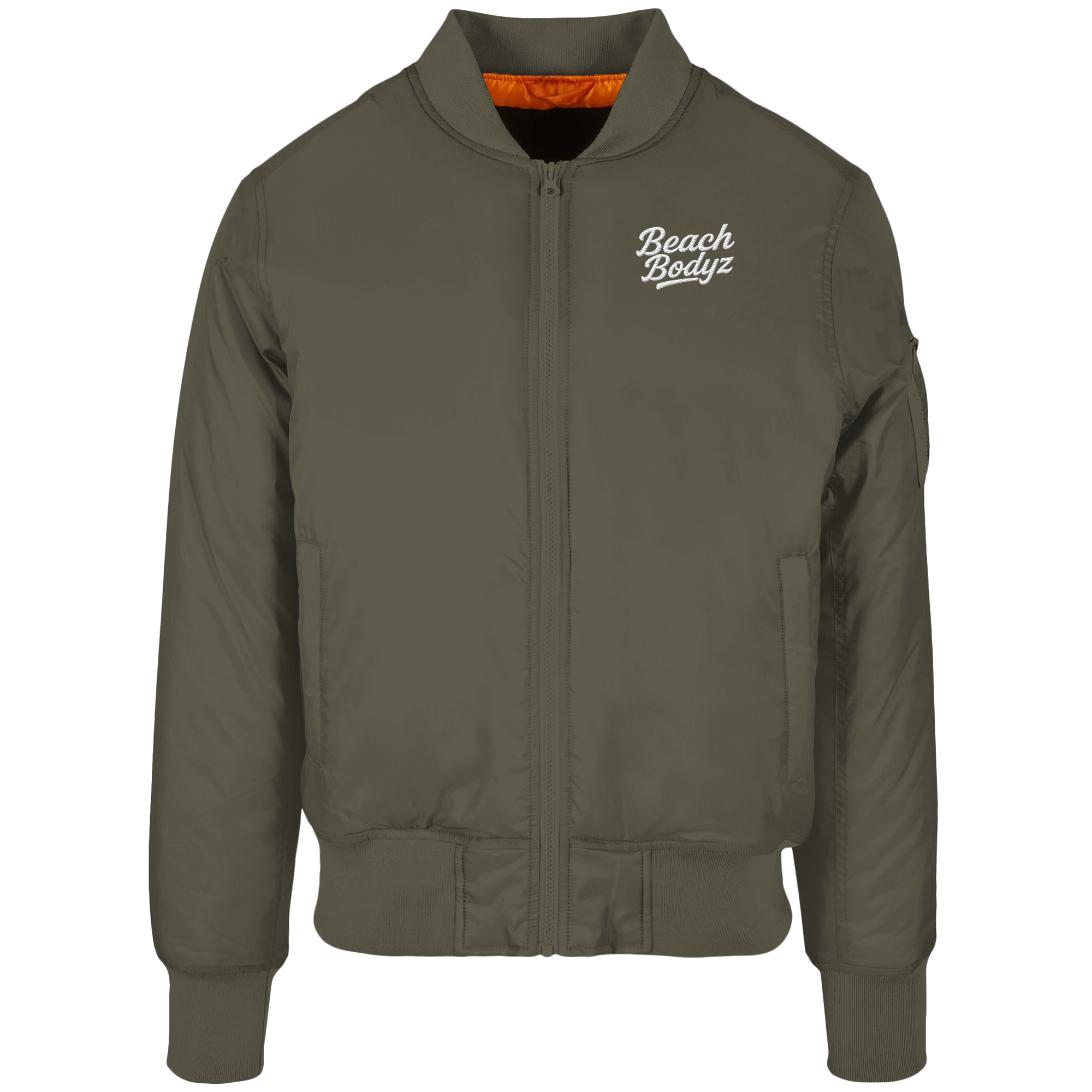 BeachBodyz - Bomber Jacke Detail - Bomber Jacket BeachBodyz Deutschland