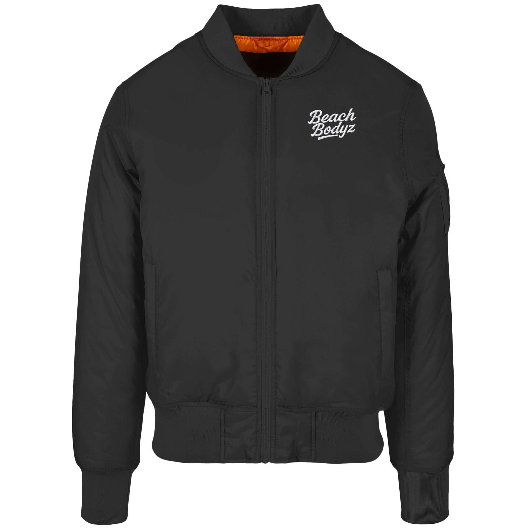 BeachBodyz - Bomber Jacke Ansicht - Bomber Jacket Streetwear BeachBodyz