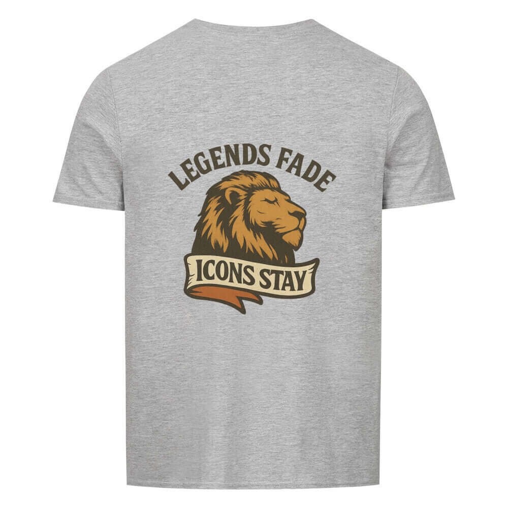 Legends Fade - Basic Shirt Bild 5 - BeachBodyz T-Shirt Deutschland