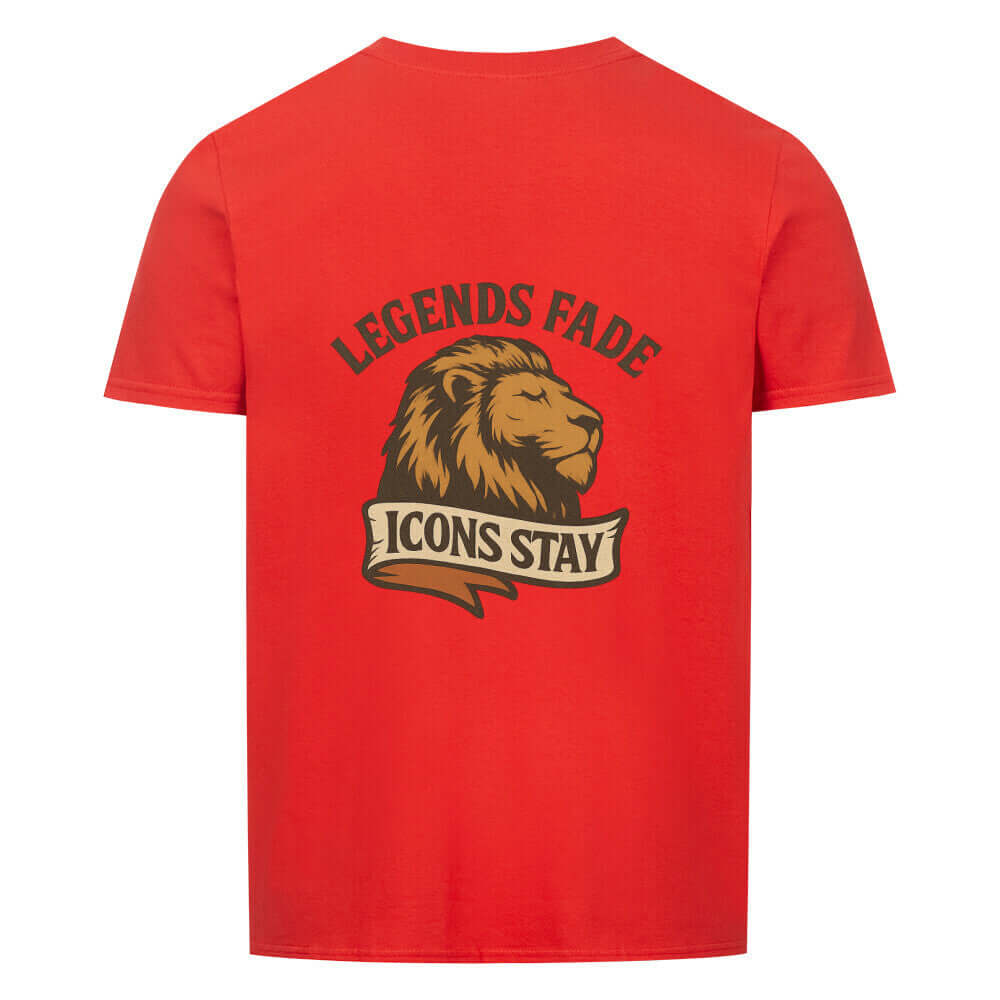 Legends Fade - Basic Shirt Bild 7 - BeachBodyz T-Shirt Deutschland
