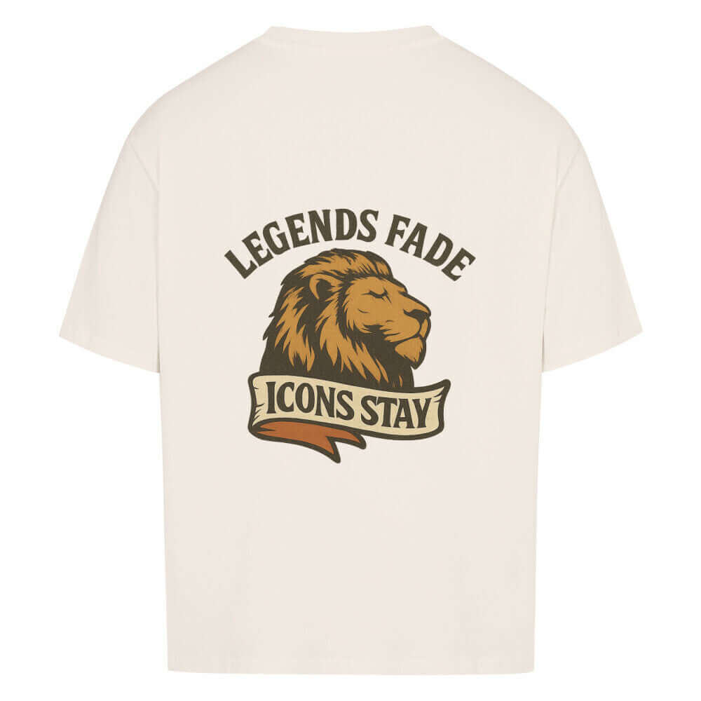 Legends Fade-VACANCY Oversize Shirt Ansicht - T-Shirt Streetwear BeachBodyz