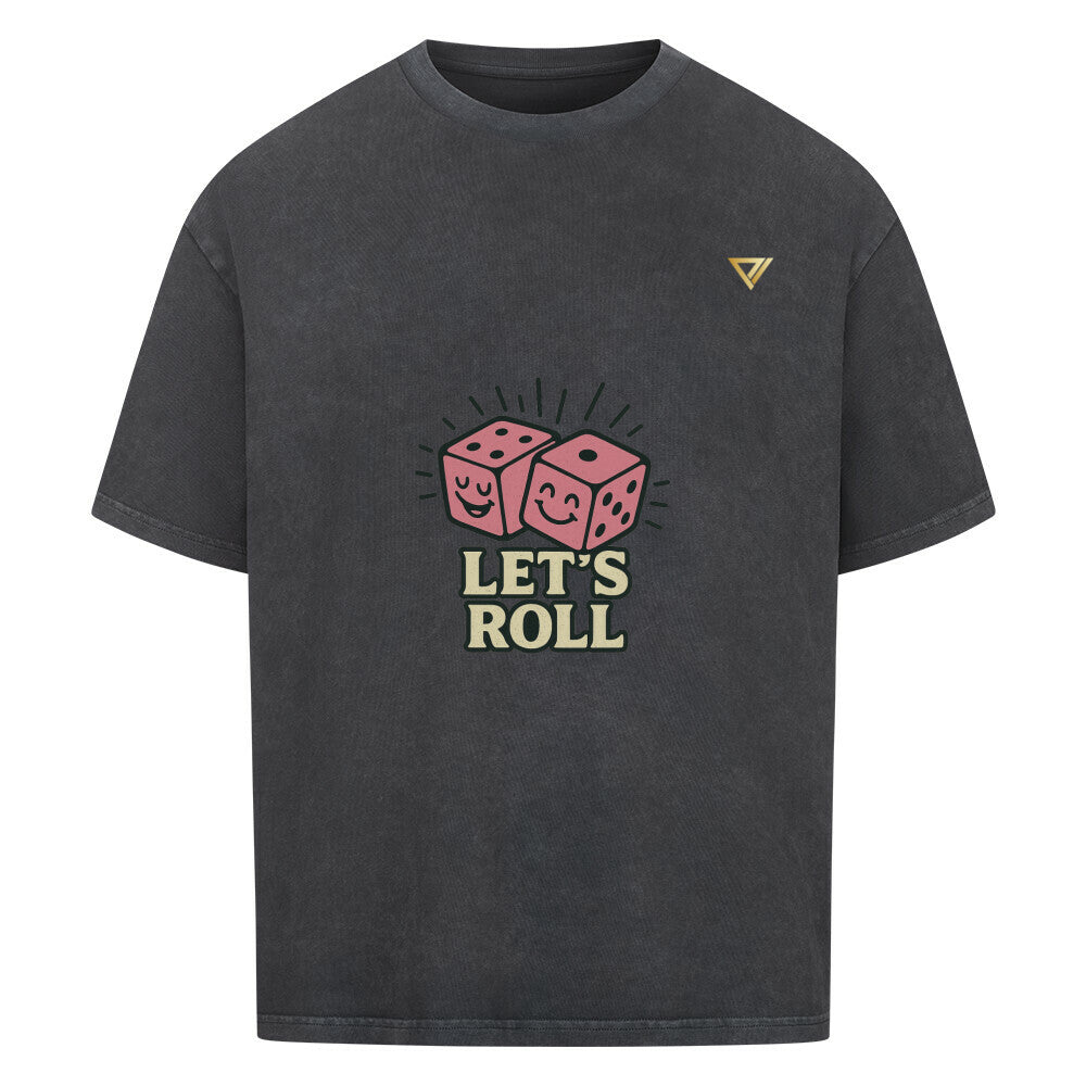Let´s Roll-VACANCY Oversize Shirt-Stylisches Oversized Shirt aus 100% Baumwolle mit Drop Shoulders. Setze neue Maßstäbe in Stil und Komfort!