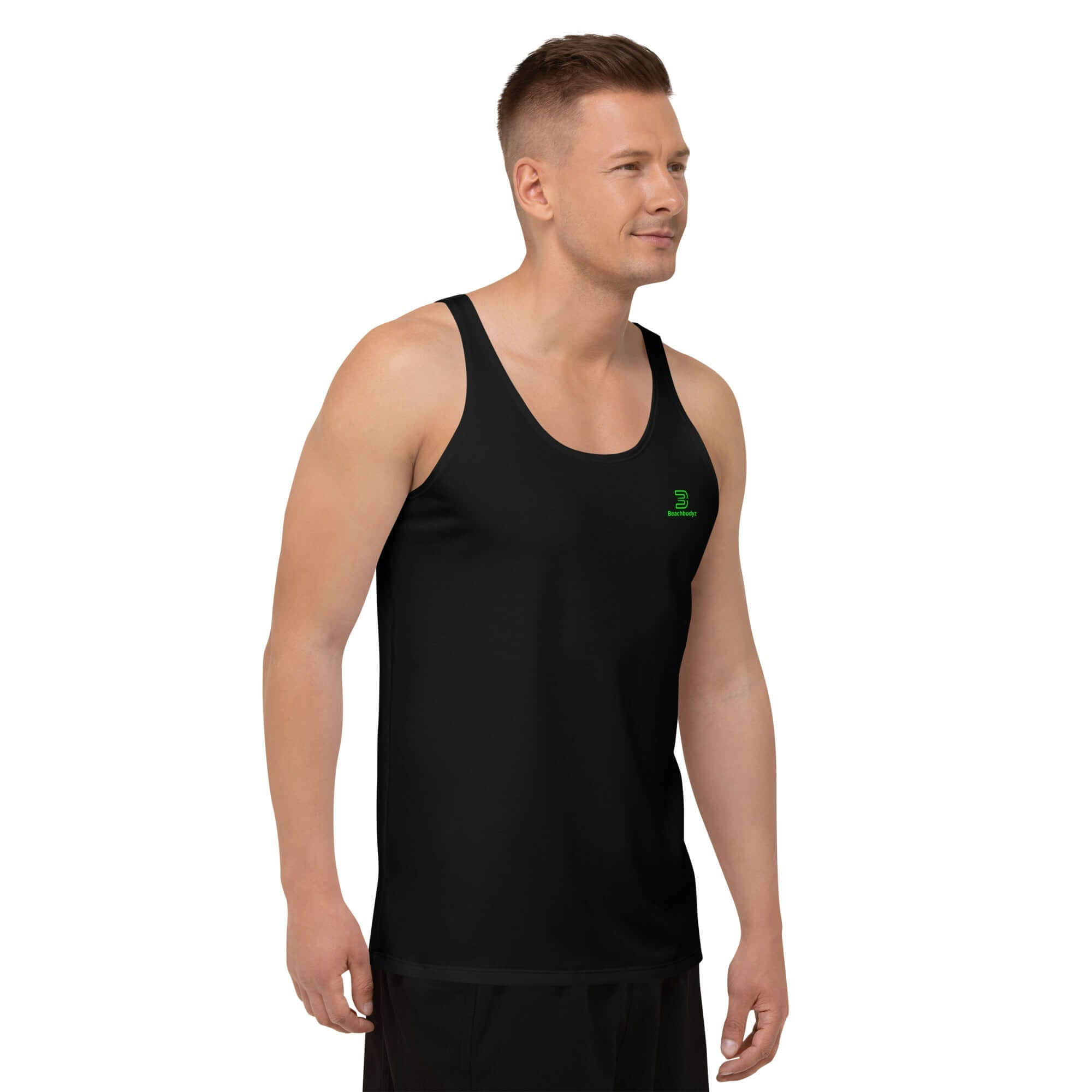 Tanktop Unisex „Green Icon“ – Leicht & Modern | BeachBodyz® - T-Shirt BeachBodyz Streetwear Deutschland kaufen