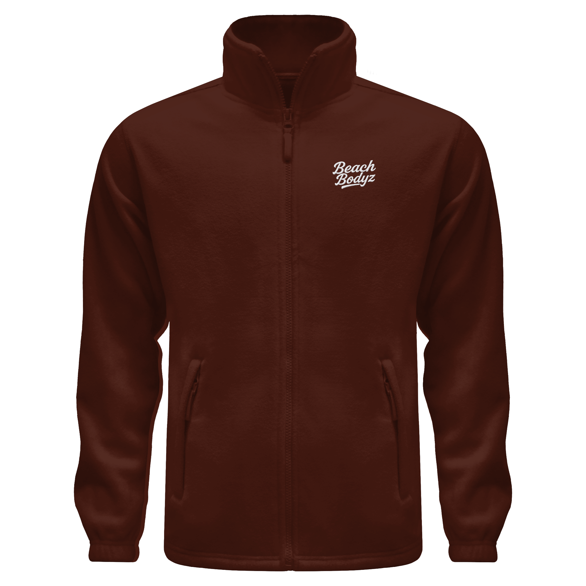 BeachBodyz - Fleece Jacke Detail - Bomber Jacket BeachBodyz Deutschland