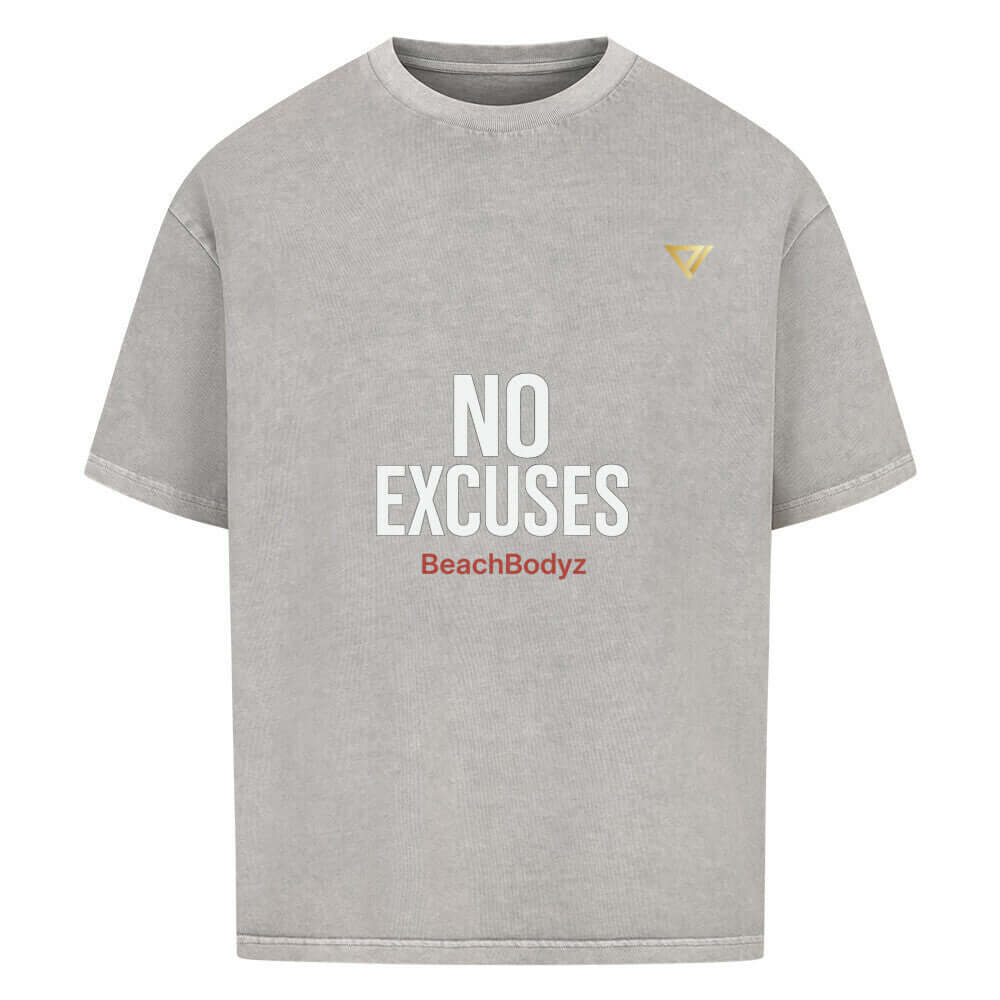 No Excuses-VACANCY Oversize Shirt - T-Shirt BeachBodyz Streetwear Deutschland kaufen