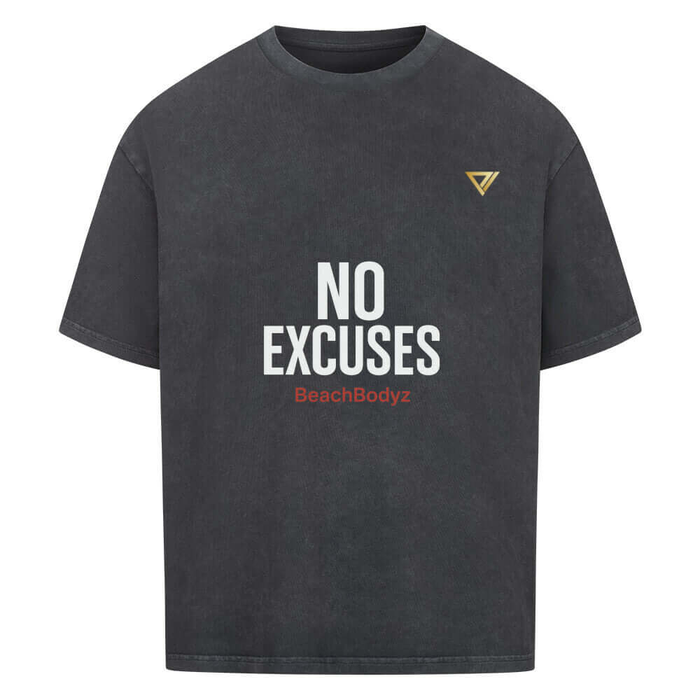No Excuses-VACANCY Oversize Shirt Detail - T-Shirt BeachBodyz Deutschland