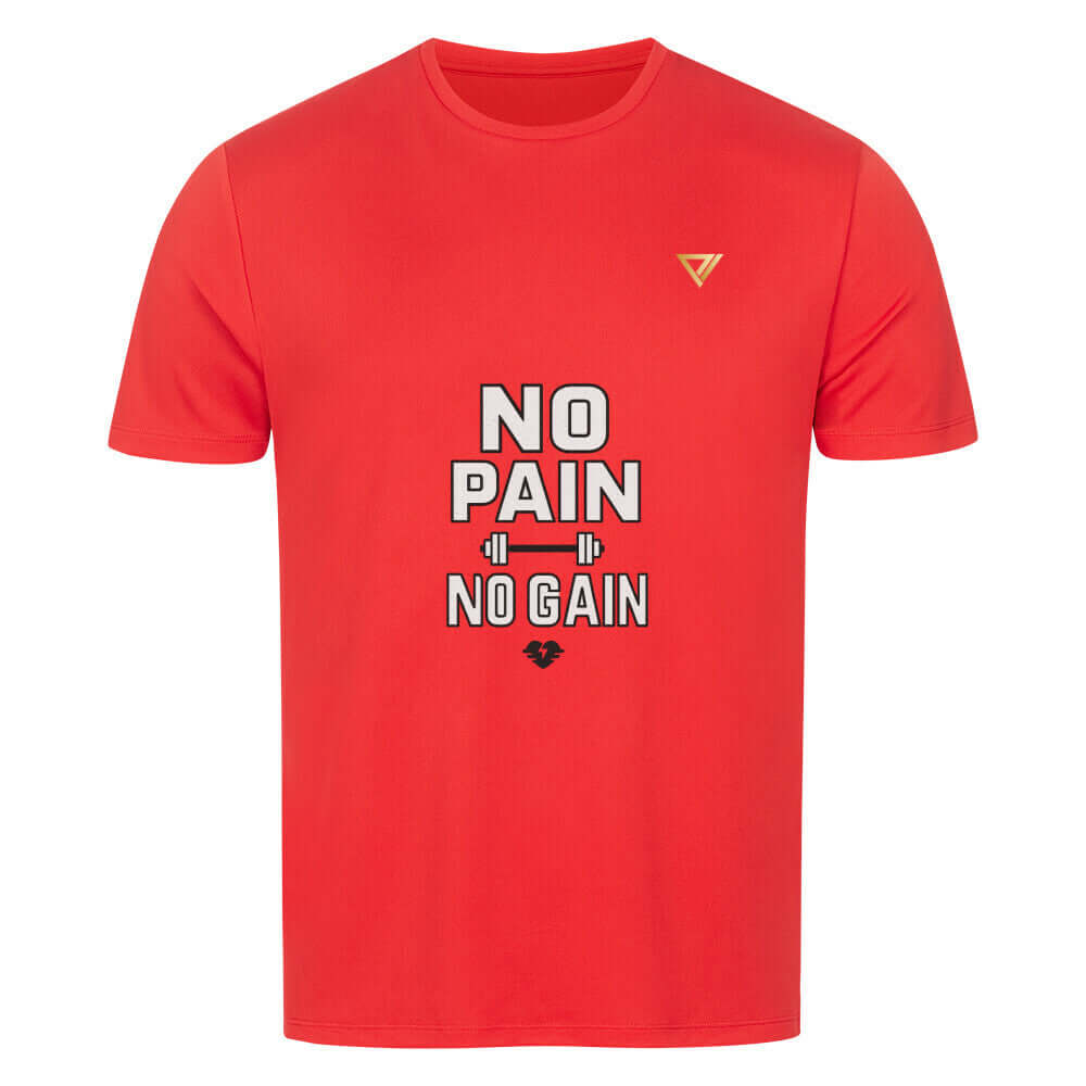 No Pain No Gain - Sport T Shirt Bild 4 - BeachBodyz T-Shirt Deutschland