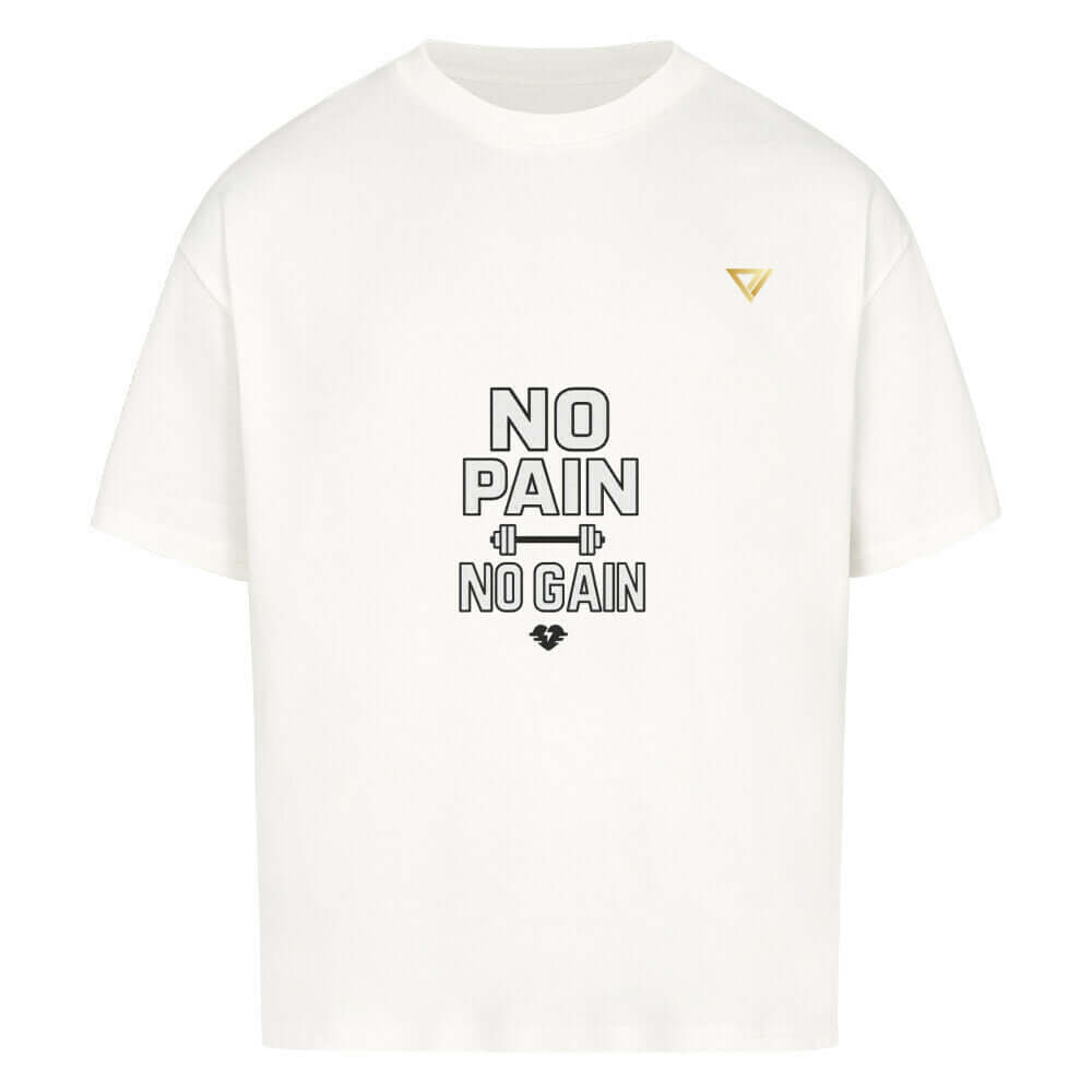 No Pain No Gain-VACANCY Oversize Shirt - T-Shirt BeachBodyz Streetwear Deutschland kaufen